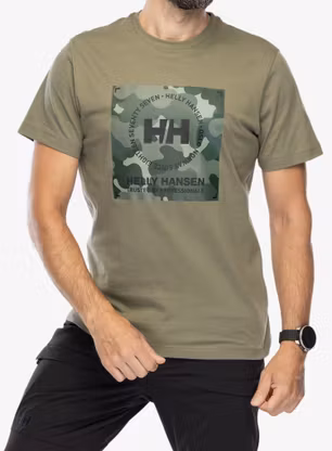 Тениска с щампа Helly Hansen Core Graphic T-Shirt - lav green