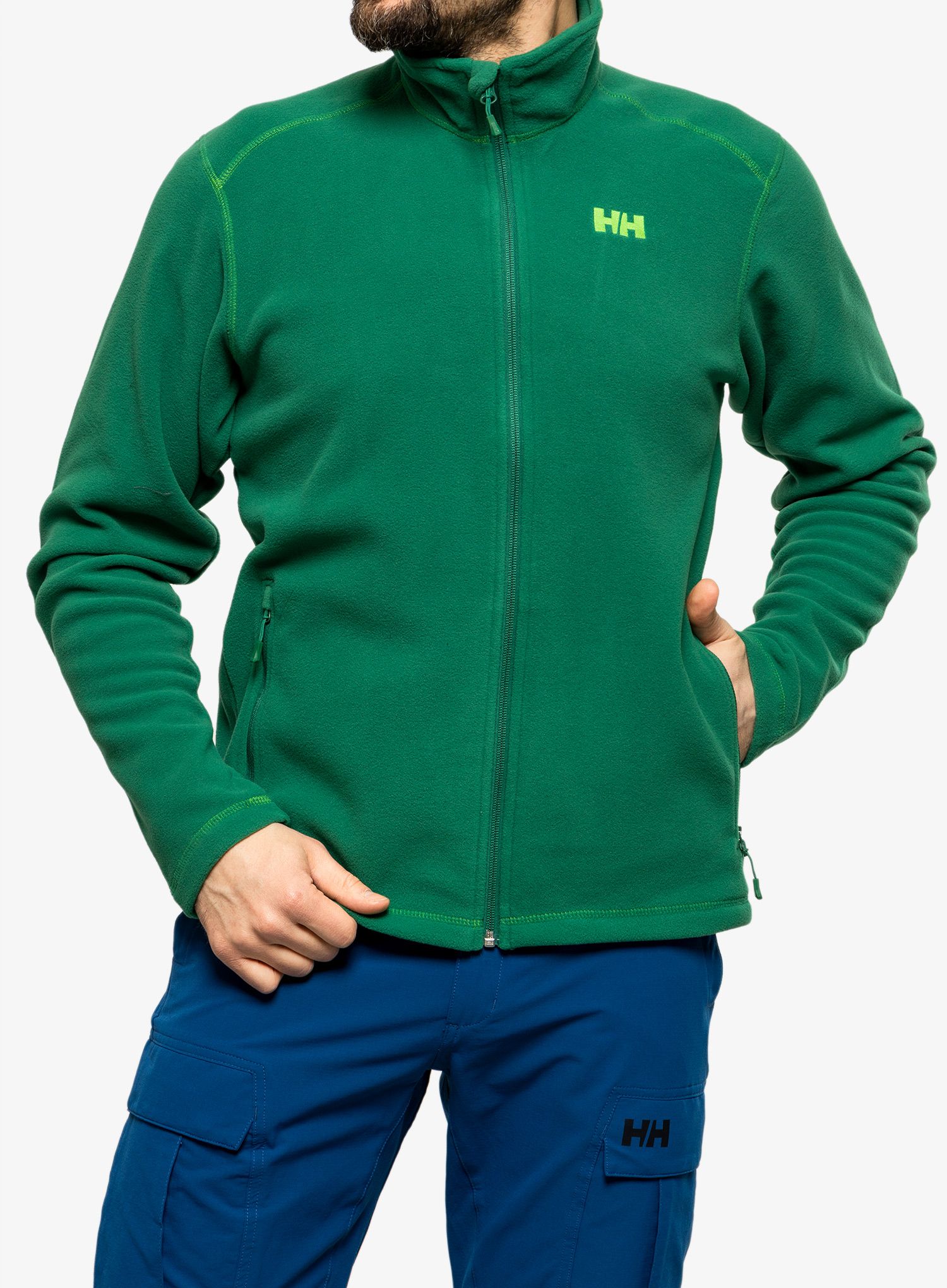 Поларен суичър Helly Hansen Daybreaker Fleece Jacket - malachite