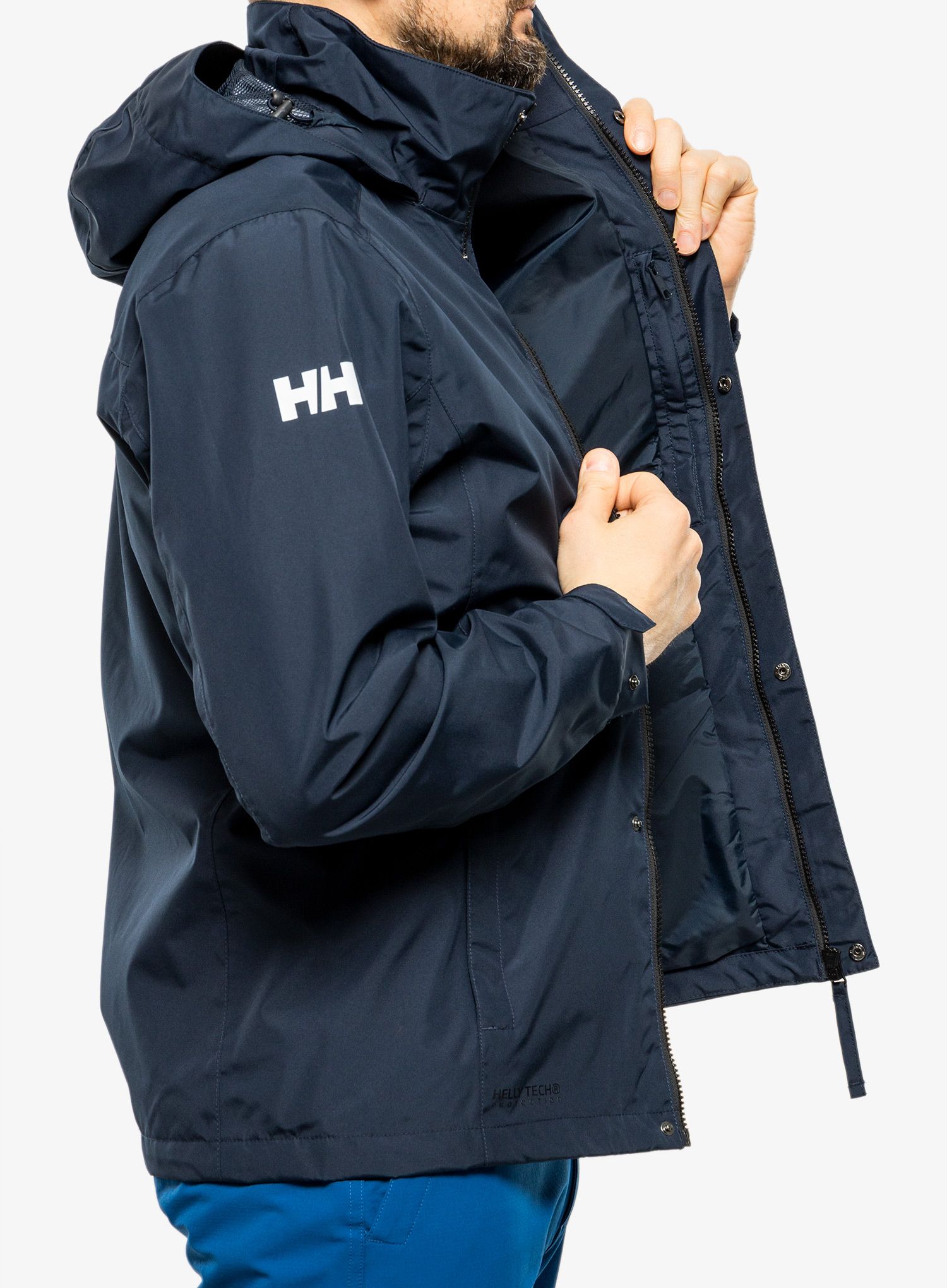 Водоустойчиво яке Helly Hansen Team Dubliner Jacket - navy
