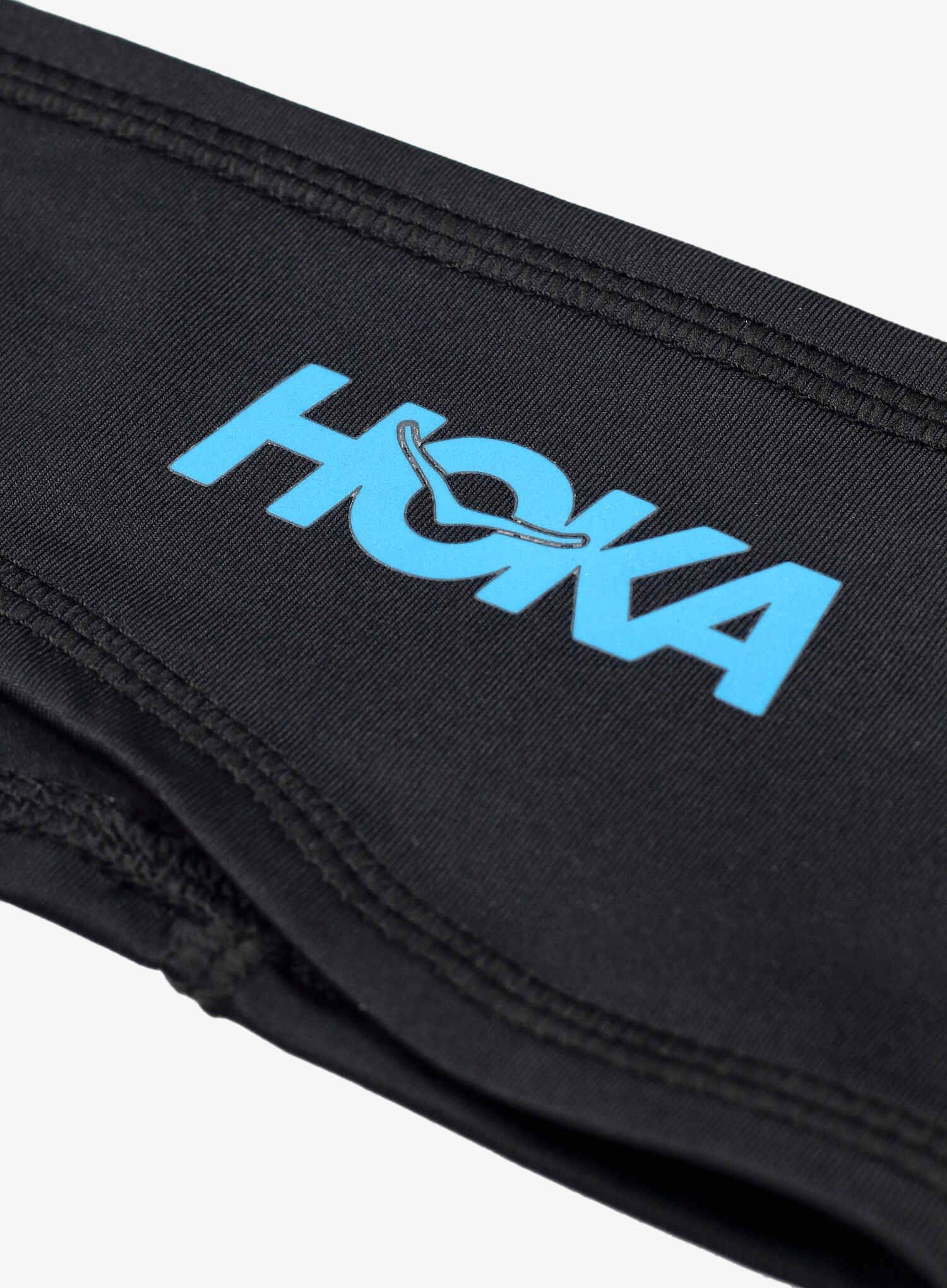 Лента за глава за бягане Hoka ColdSnap Fleece Headband - black