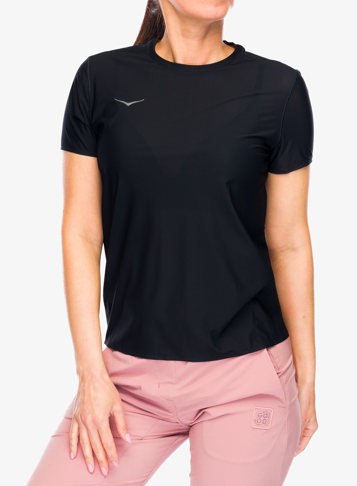 Дамска бързосъхнеща тениска Hoka Performance Run Short Sleeve