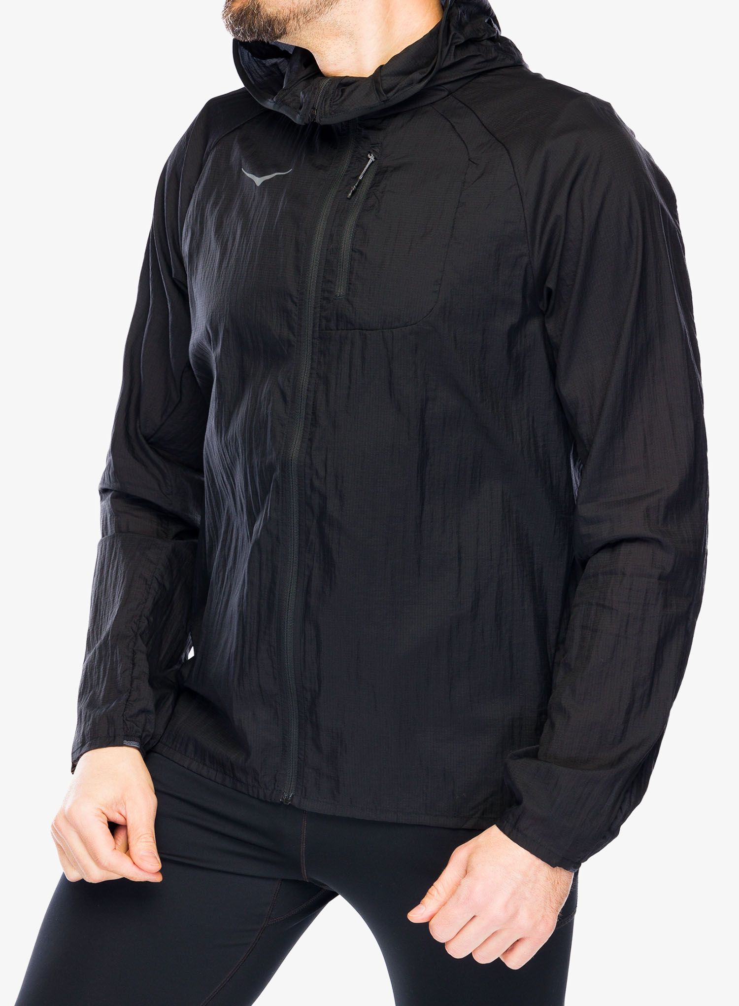 Яке ветровка Hoka Skyflow Jacket - black