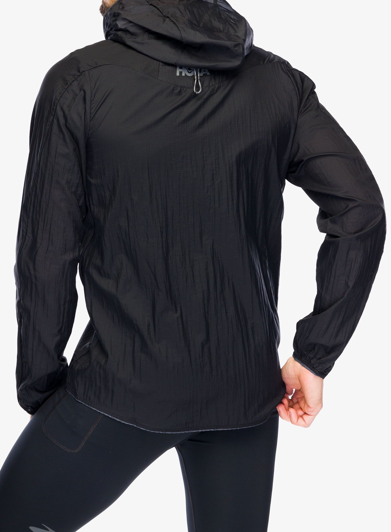 Яке ветровка Hoka Skyflow Jacket - black