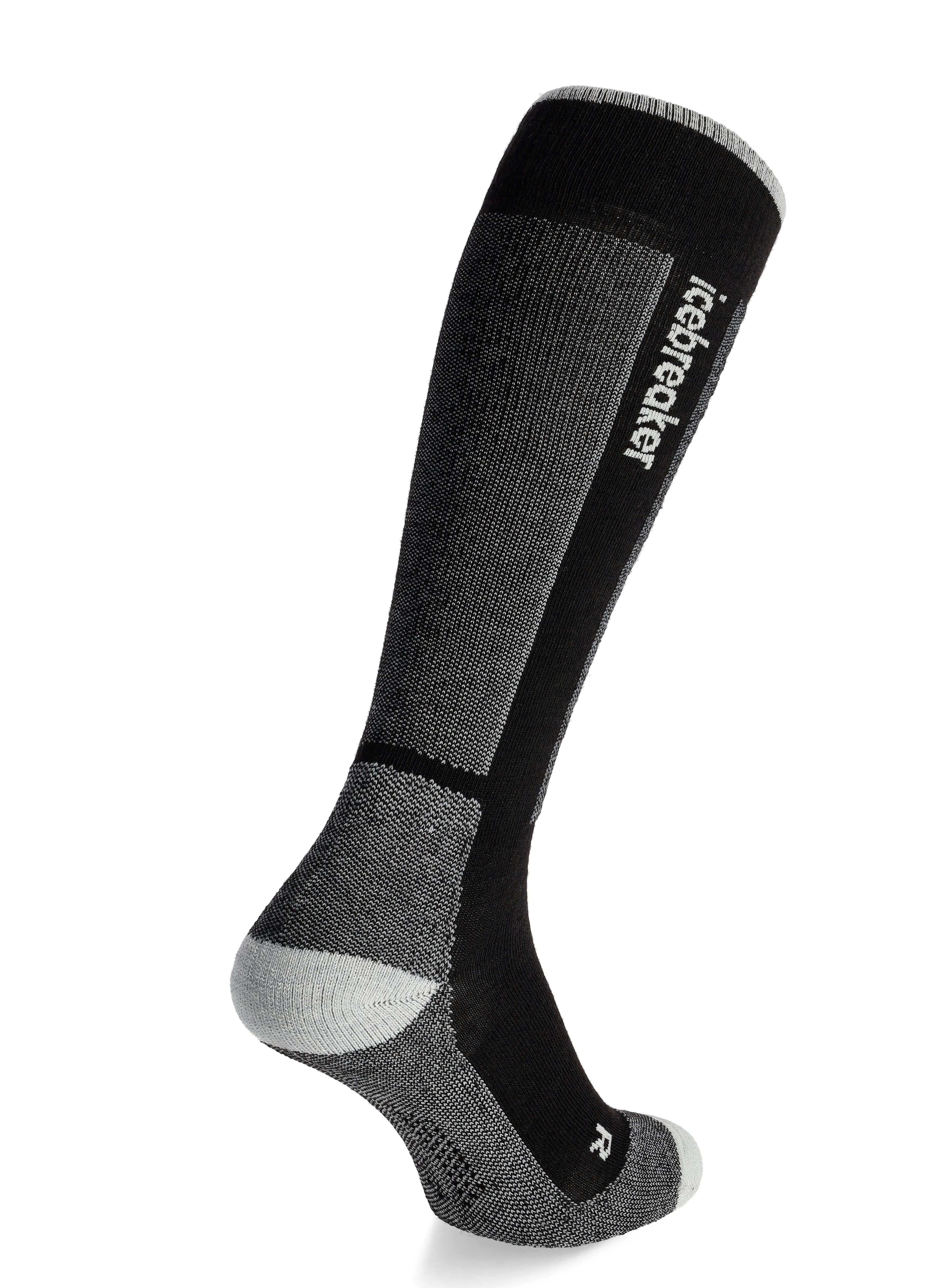 Скиорски чорапи Icebreaker Merino Ski+ Light OTC - black/ether/graphite