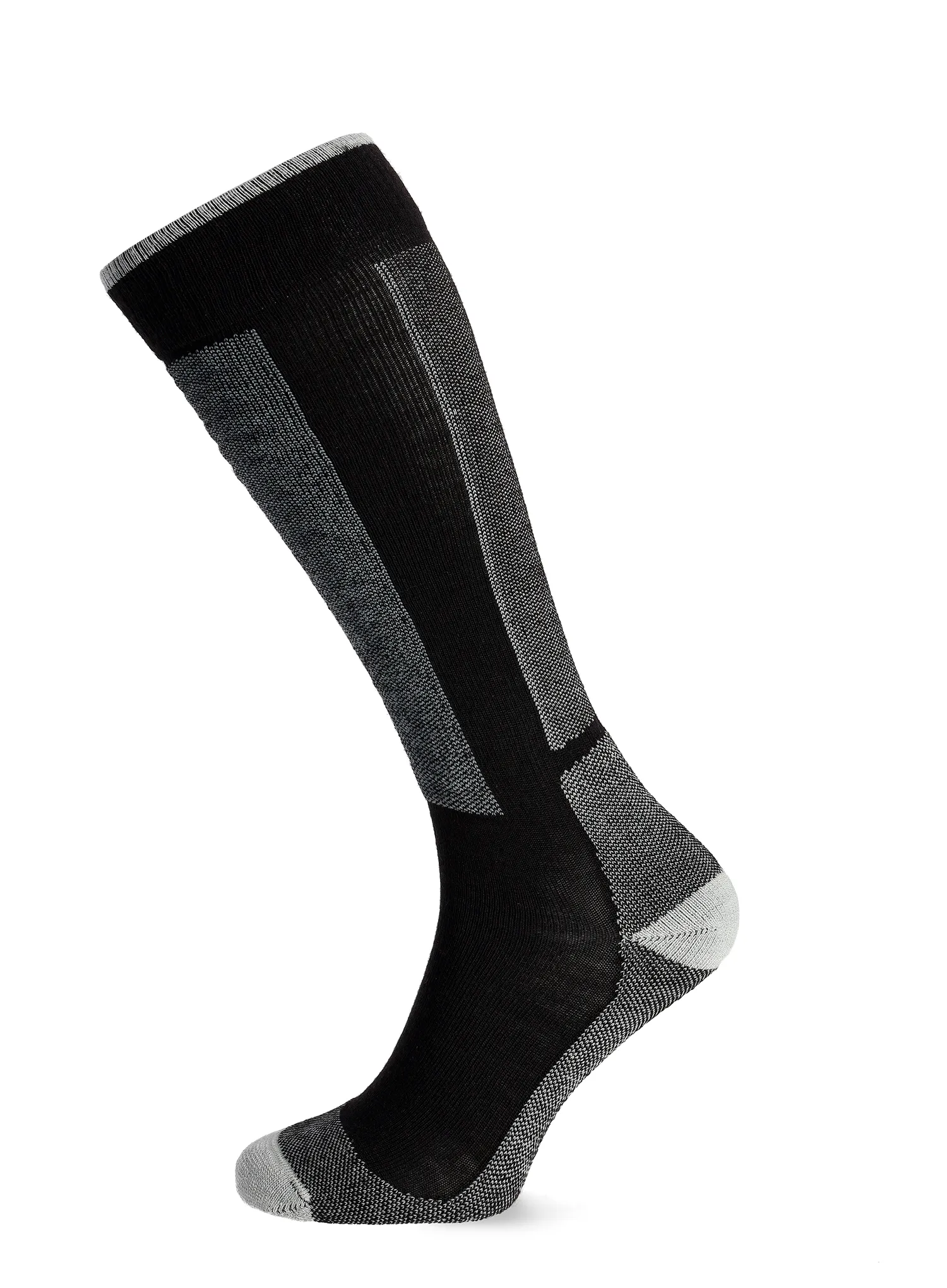 Скиорски чорапи Icebreaker Merino Ski+ Light OTC - black/ether/graphite