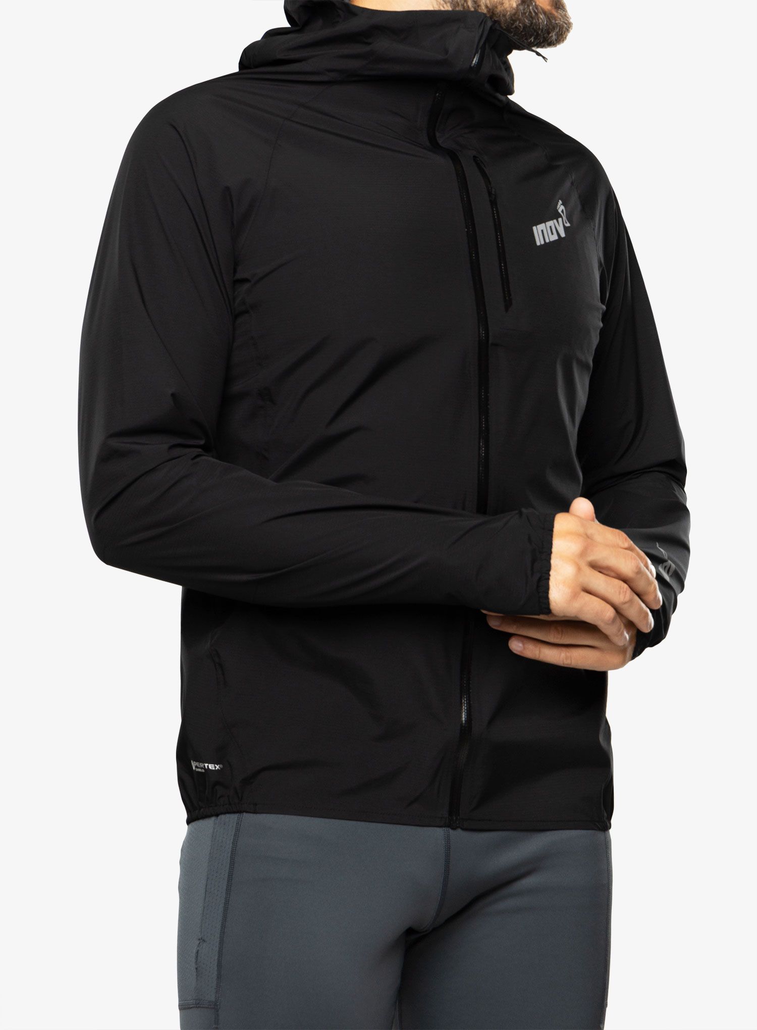 Яке за бягане Inov-8 Stormshell FZ V2 - black