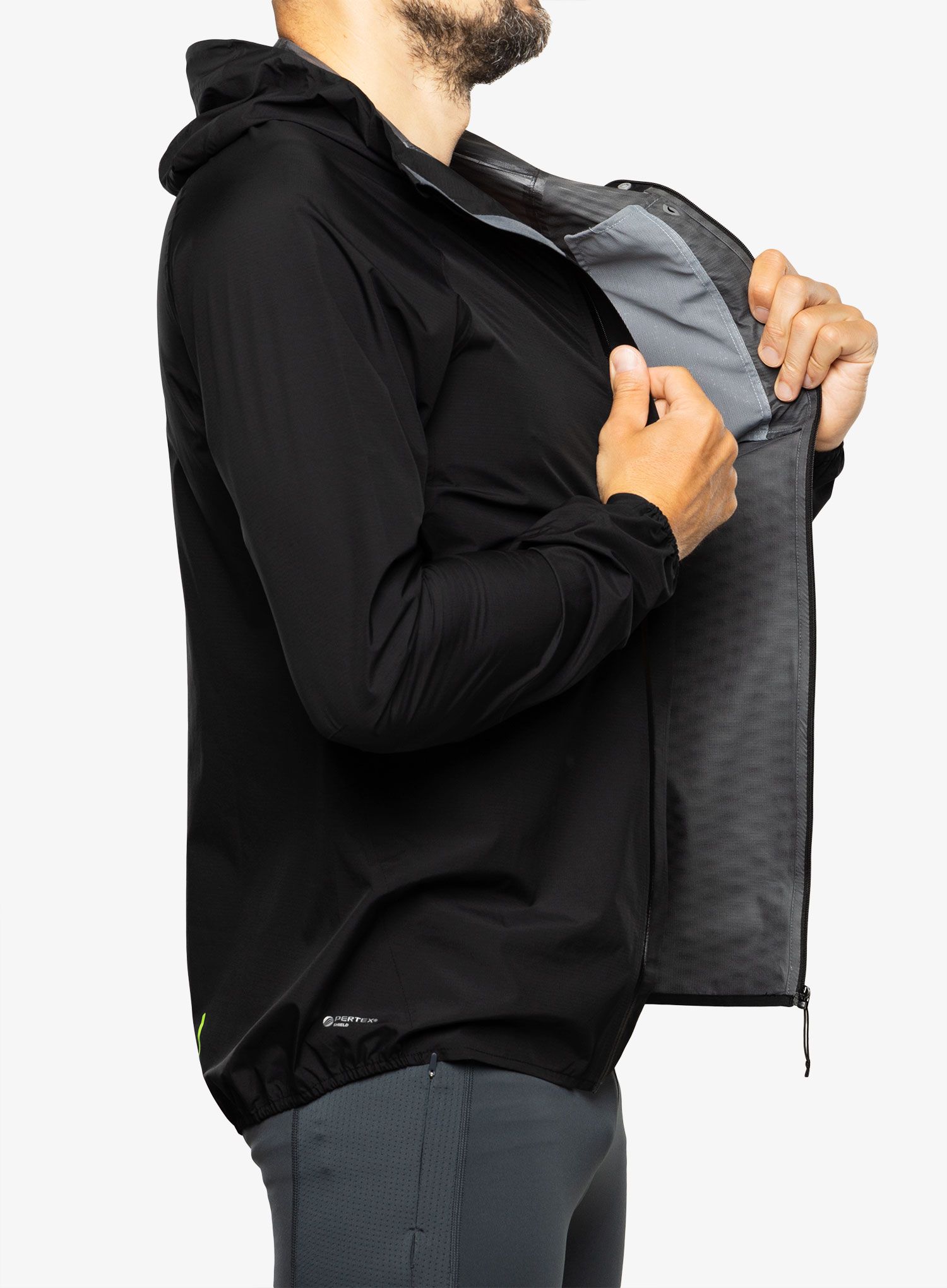 Яке за бягане Inov-8 Stormshell FZ V2 - black