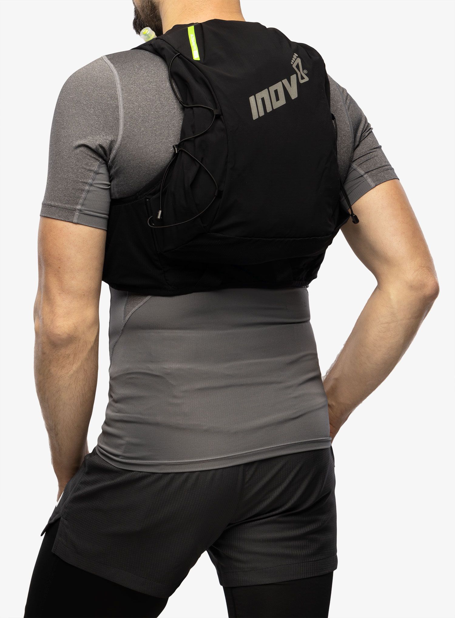 Елек за бягане Inov-8 Ultrapack Pro 2in1 - black/green