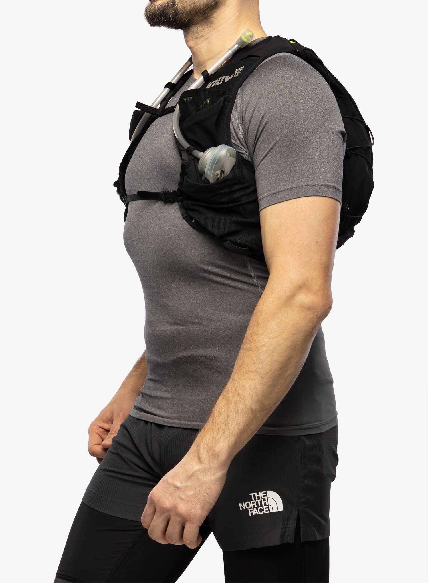 Елек за бягане Inov-8 Ultrapack Pro 2in1 - black/green