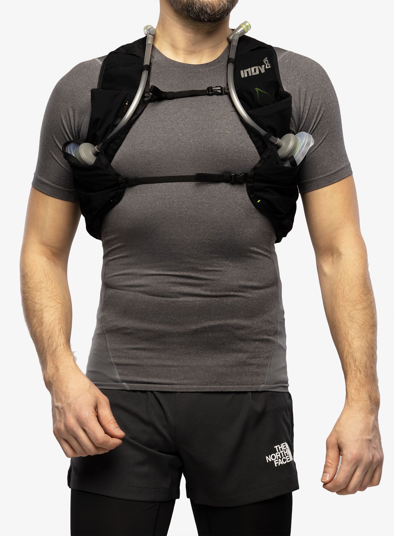Елек за бягане Inov-8 Ultrapack Pro 2in1 - black/green