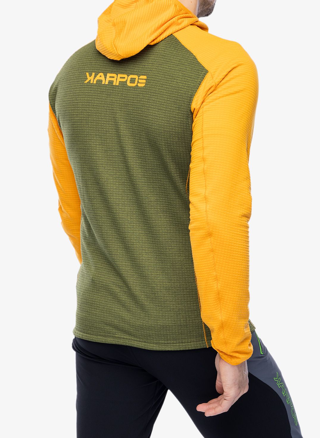 Суичър с цип Karpos Ambrizzola Full-Zip Hoodie - cedar green/radiant