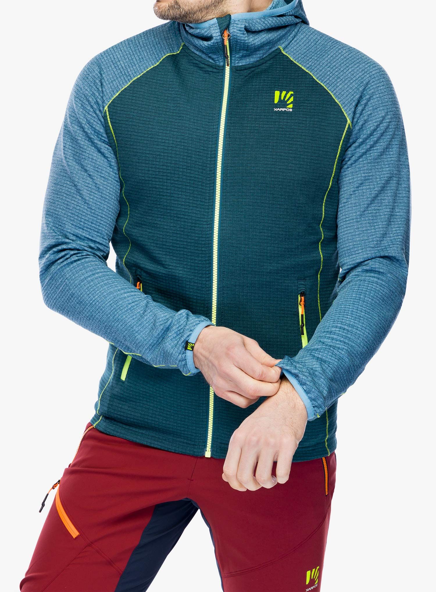 Суичър с качулка Karpos Ambrizzola Full-Zip Hoodie - stargazer/niagara