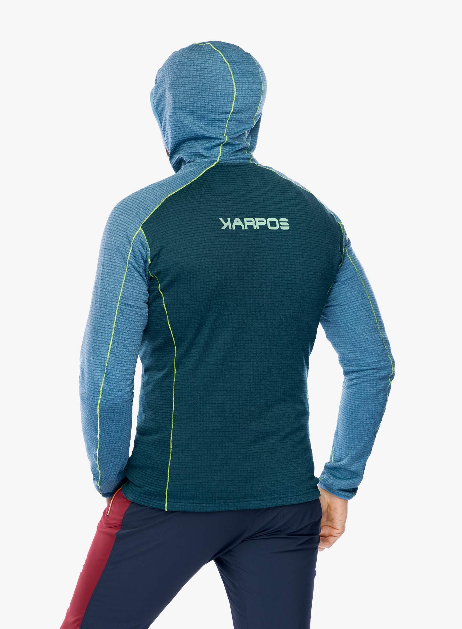 Суичър с качулка Karpos Ambrizzola Full-Zip Hoodie - stargazer/niagara