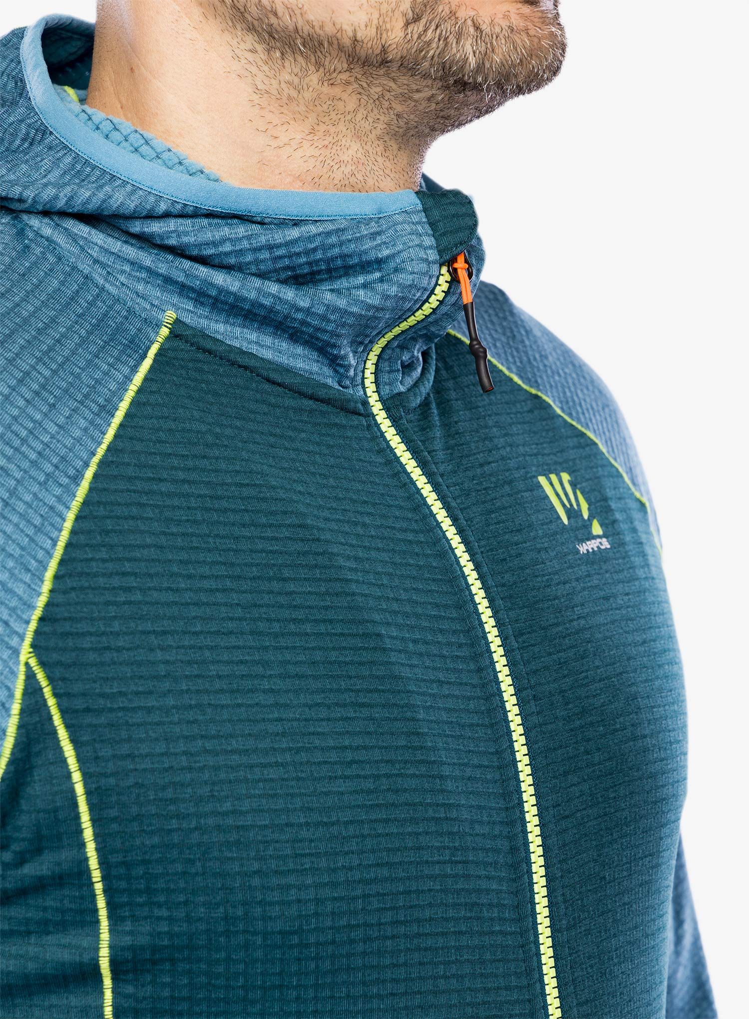 Суичър с качулка Karpos Ambrizzola Full-Zip Hoodie - stargazer/niagara