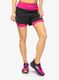 Дамски къси панталони за бягане 2 в 1 Karpos Cengia Short - innuendo/black