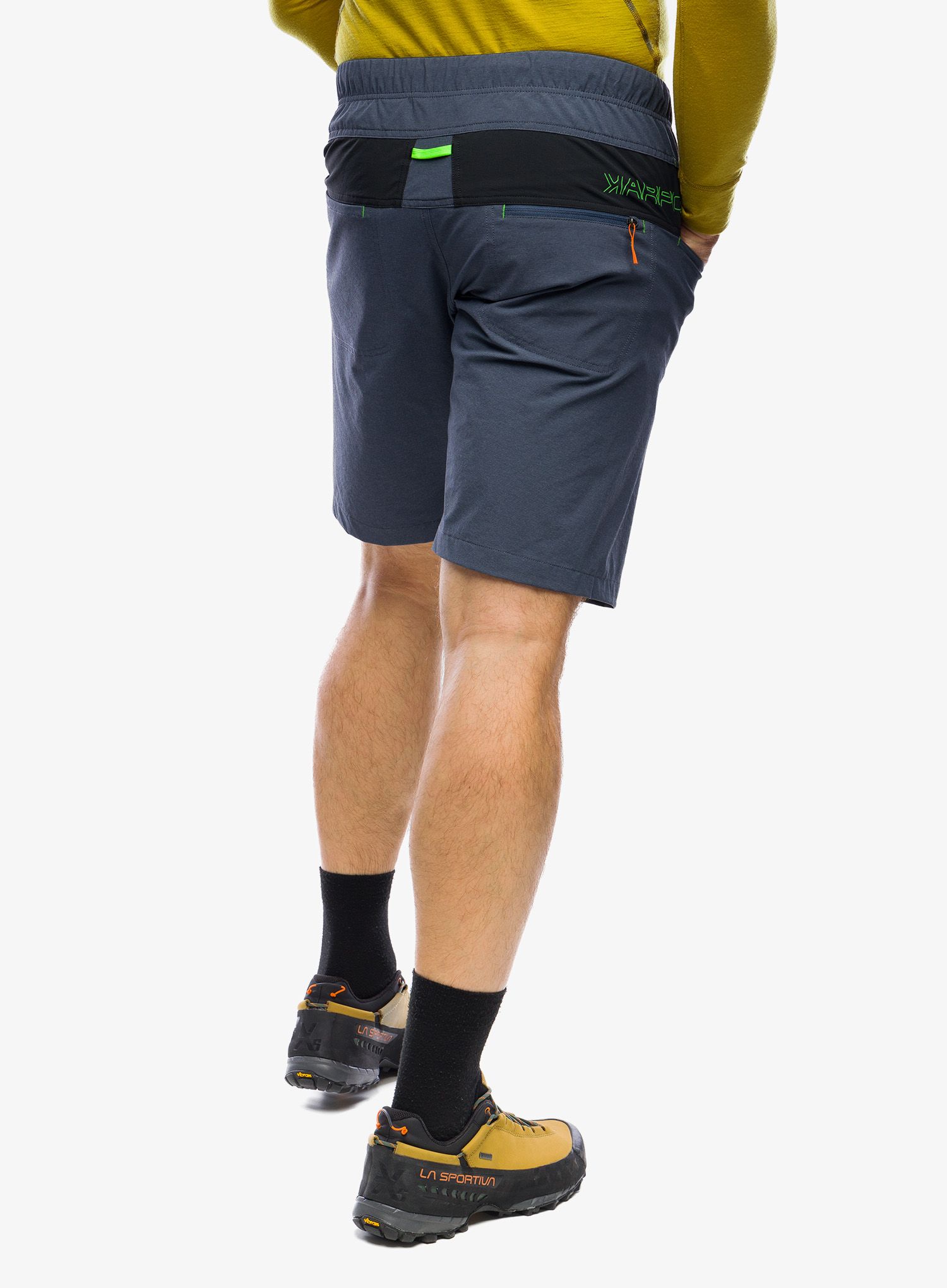 Туристически къси панталони Karpos Dolada Bermuda - ombre blue/black/jasmine green