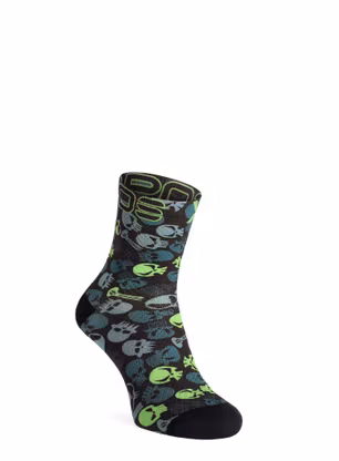 Велосипедни чорапи Karpos Green Fire Socks - ombre blue bluefin smoke blue