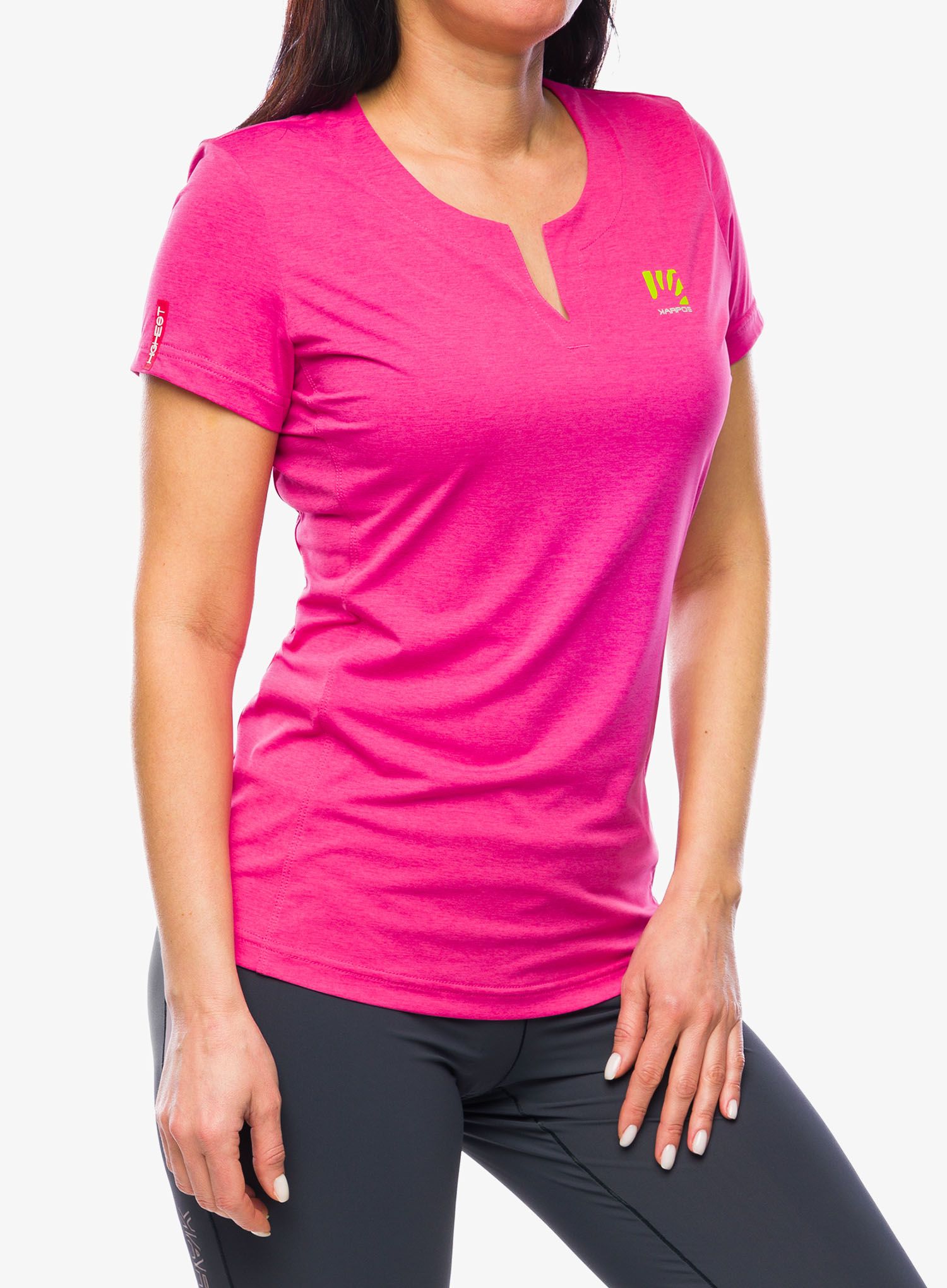 Дамска бързосъхнеща тениска Karpos K-Performance T-Shirt - cabaret