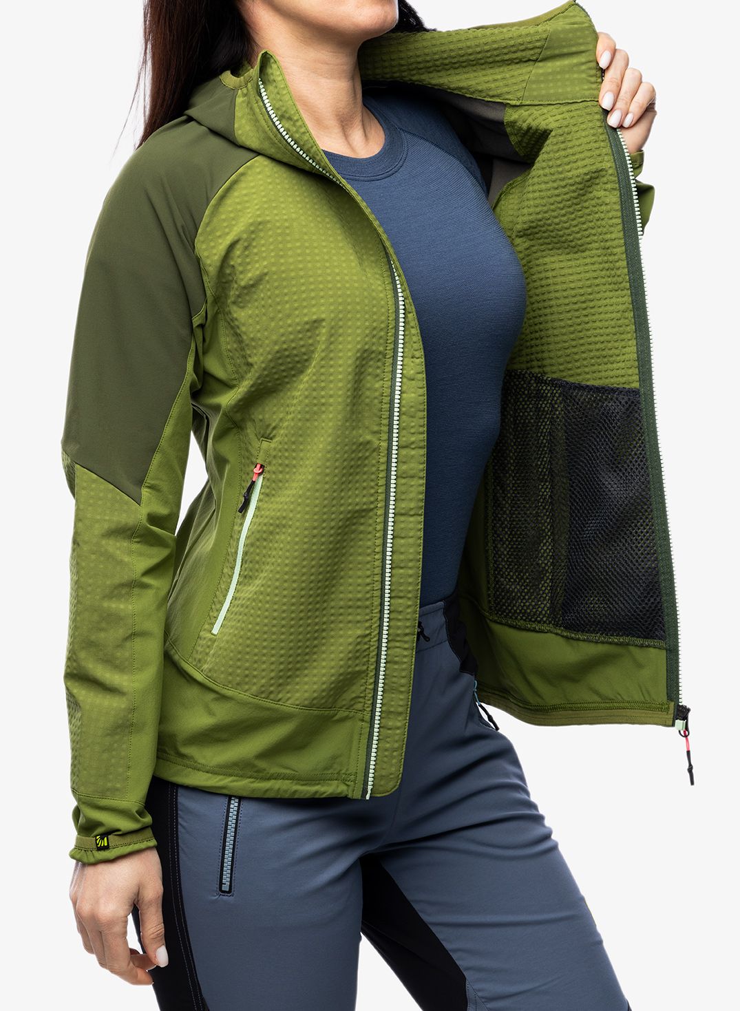 Дамско яке Karpos Lede Jacket - cedar green/rifle green