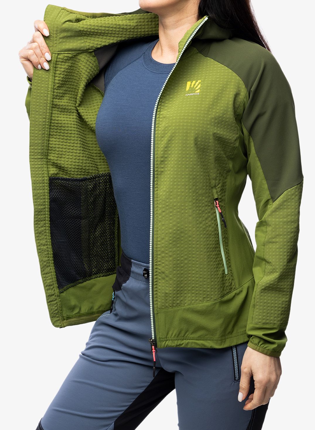 Дамско яке Karpos Lede Jacket - cedar green/rifle green