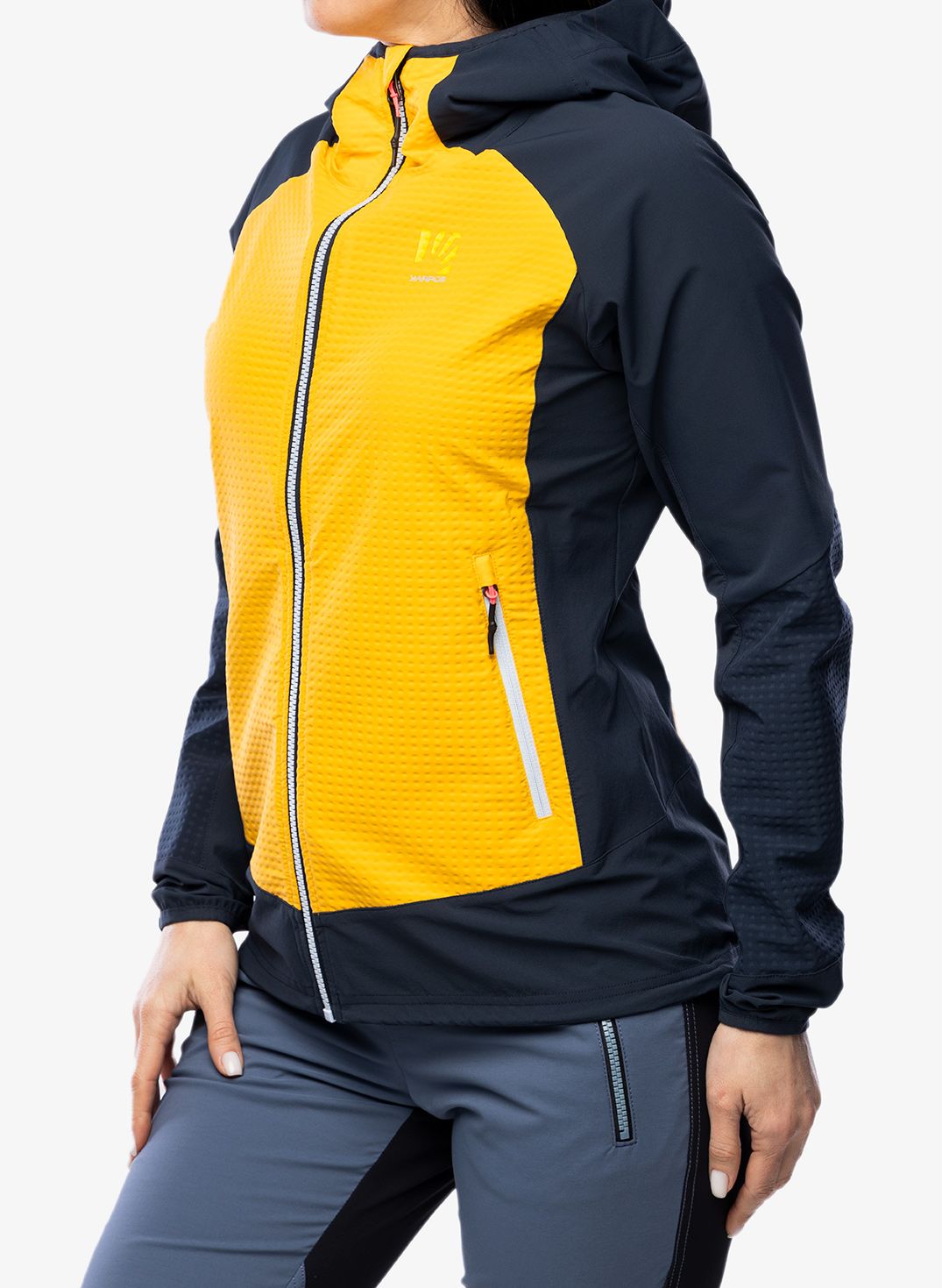 Дамско яке Karpos Lede Jacket - kumquat/outer space