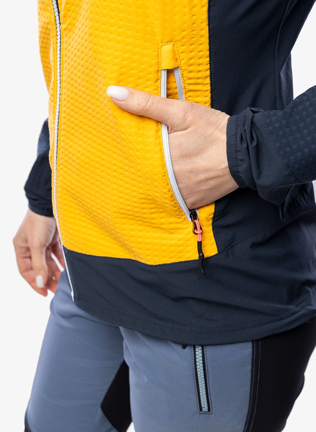 Дамско яке Karpos Lede Jacket - kumquat/outer space