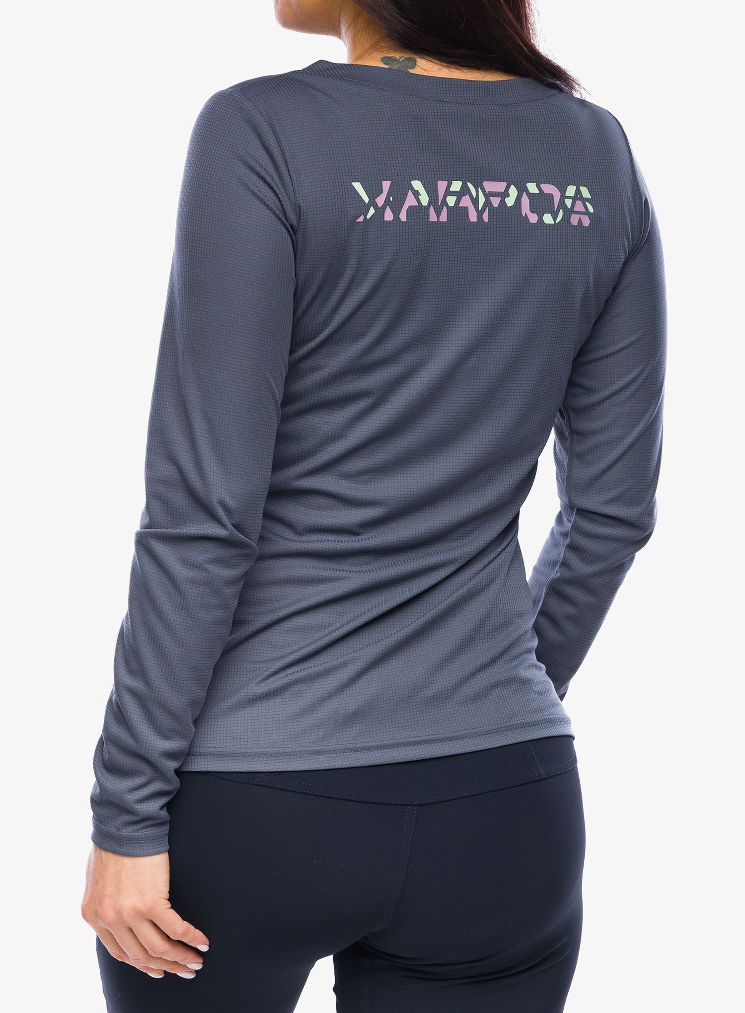 Дамска блуза с дълъг ръкав Karpos Loma Jersey LS - ombre blue/biscay g/valerian