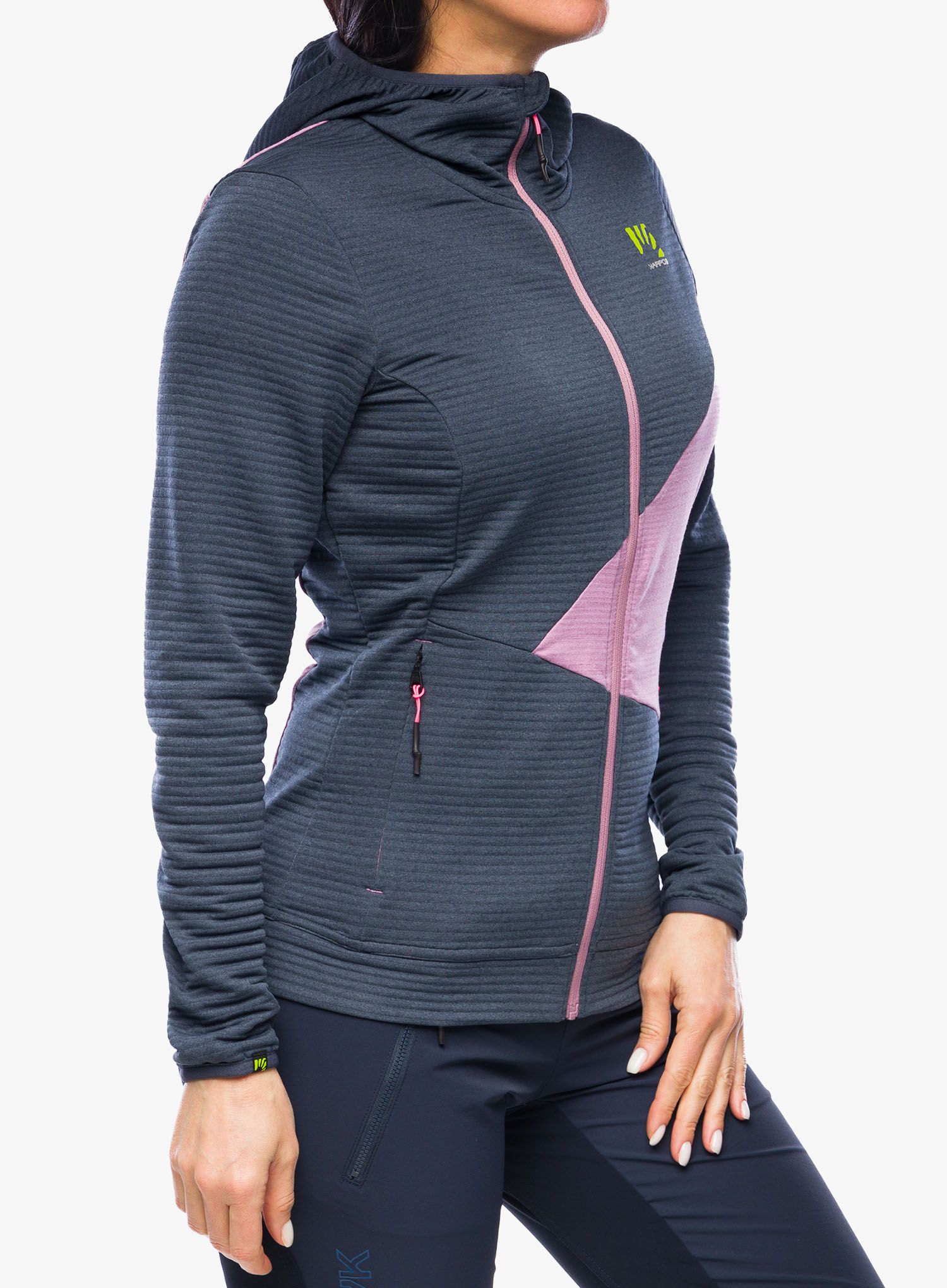 Дамски трекинг суичър Karpos Nuvolau Fleece - ombre blue/valerian