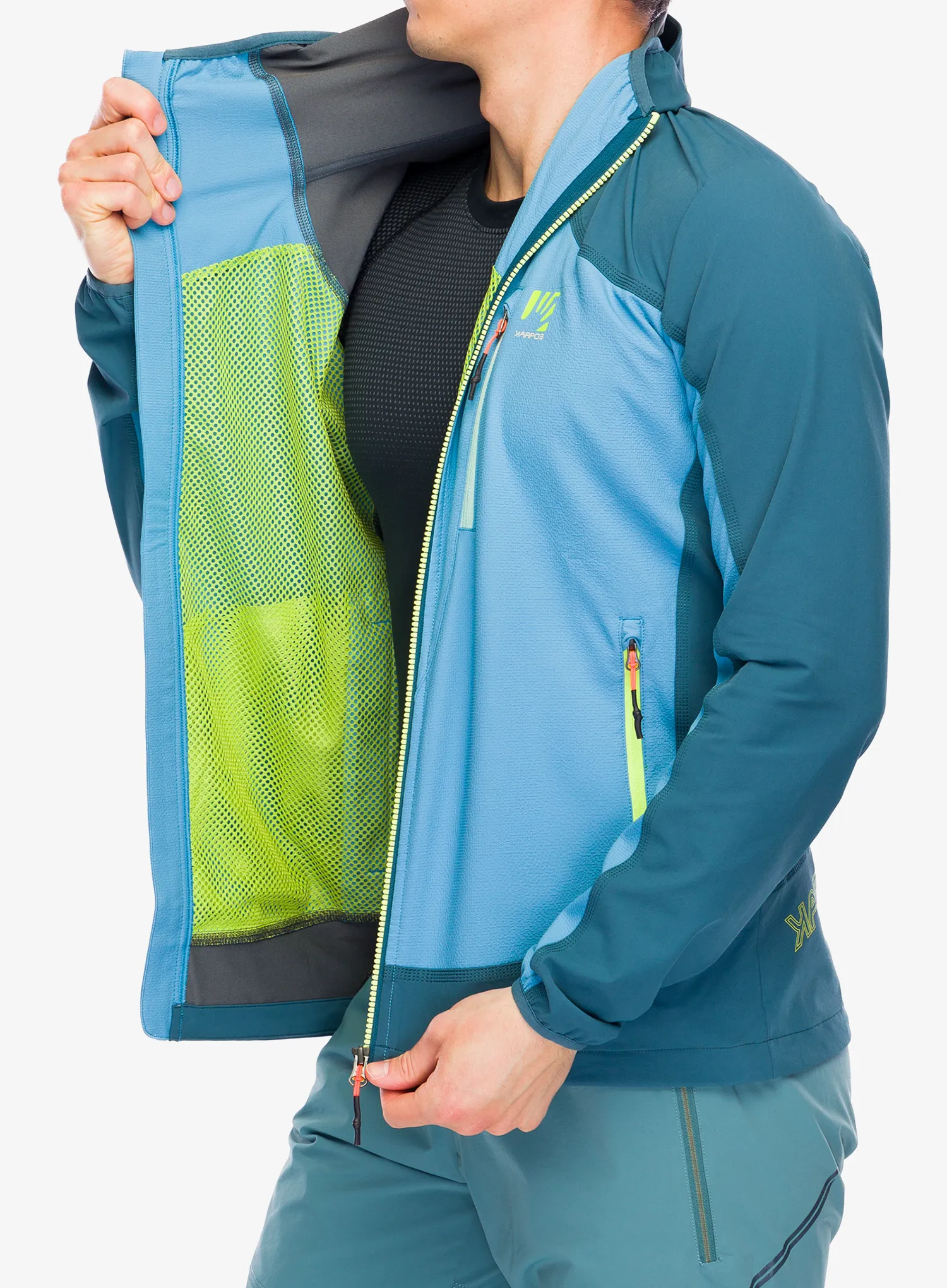 Яке Karpos Parete Jacket - niagara/stargazer