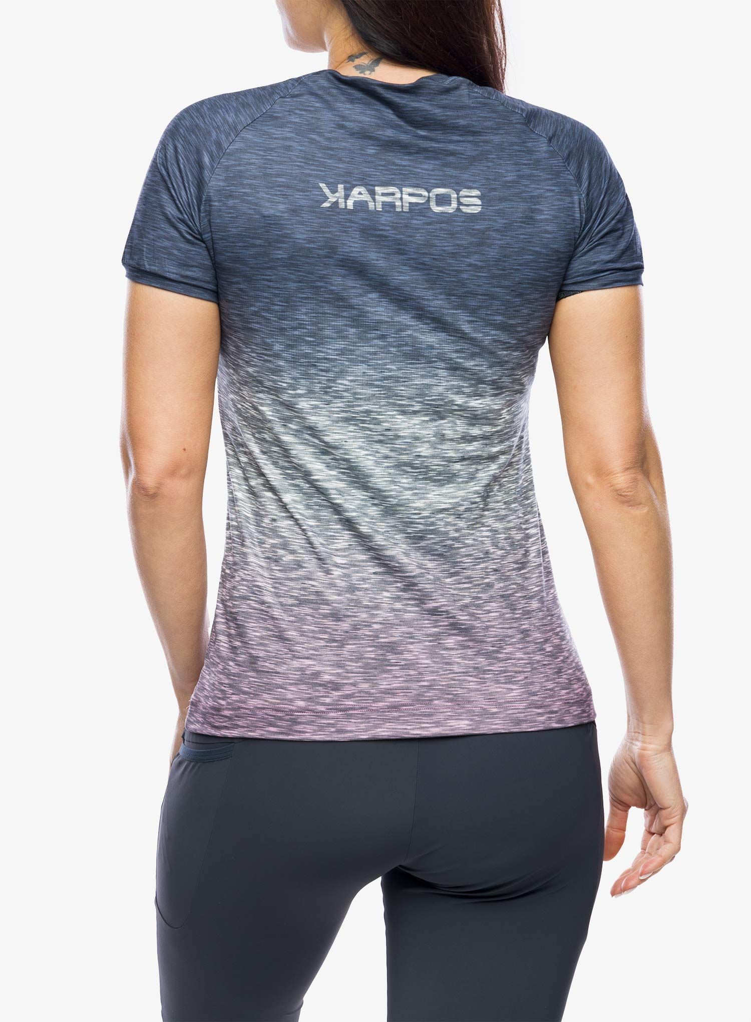 Дамска бързосъхнеща тениска Karpos Prato Piazza Jersey - valerian/ombre blue