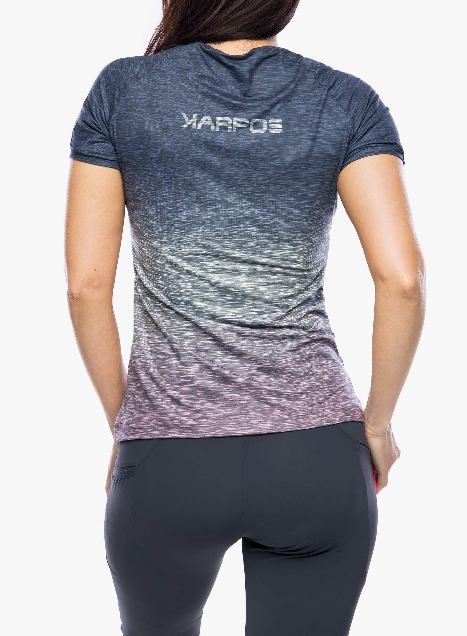 Дамска бързосъхнеща тениска Karpos Prato Piazza Jersey - valerian/ombre blue