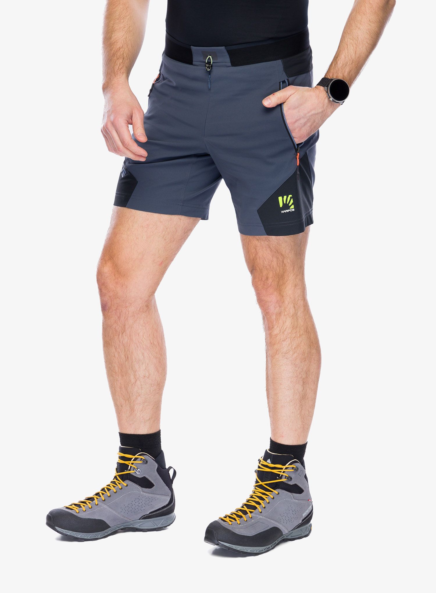 Мъжки къси панталони Karpos Rock Evo Shorts - ombre blue/black