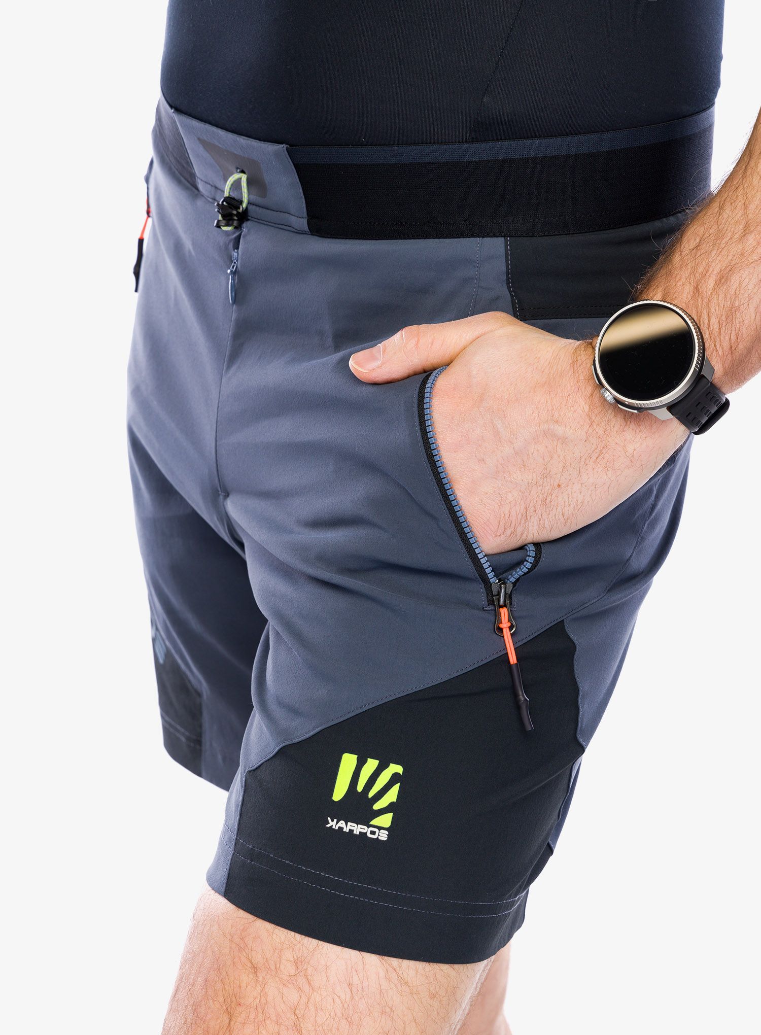 Мъжки къси панталони Karpos Rock Evo Shorts - ombre blue/black
