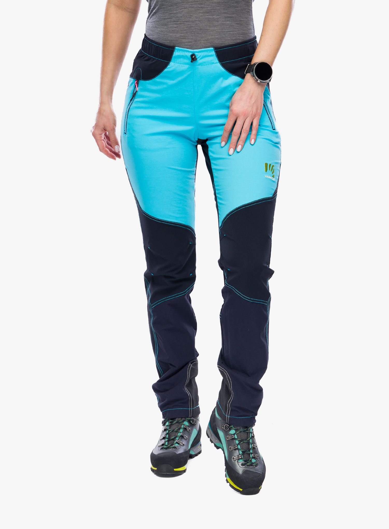 Дамски панталони Karpos Rock Pants - blue atoll/sky captain
