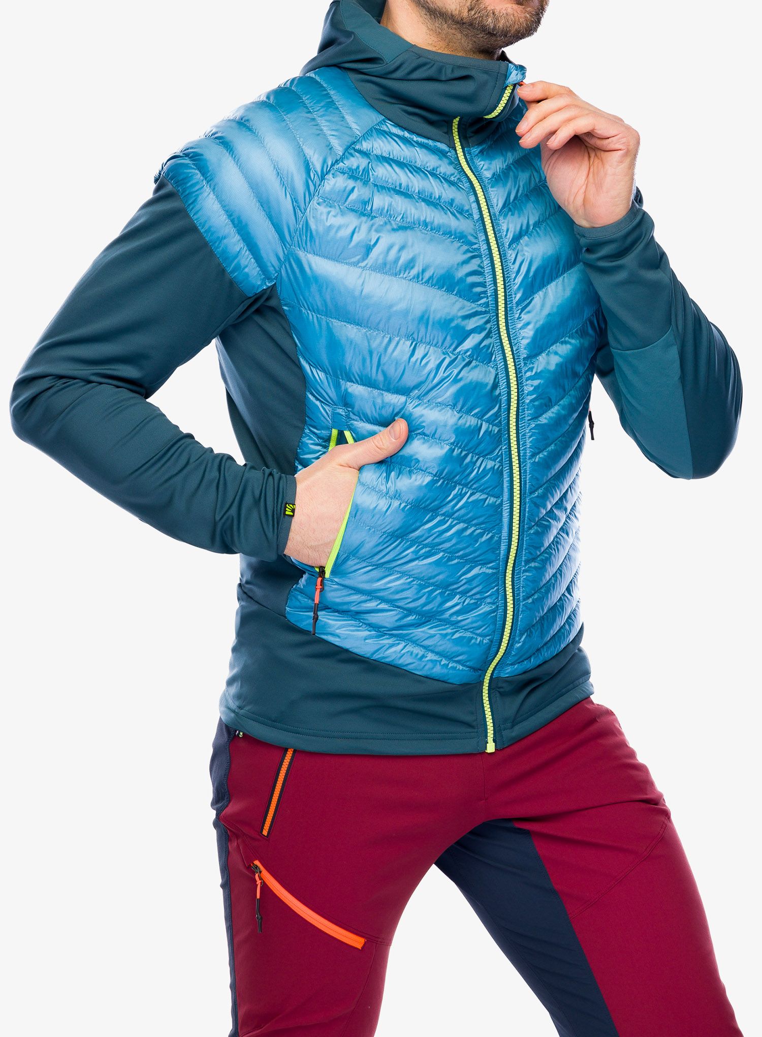 Хибридно яке Karpos Sass De Mura Jacket - niagara/stargazer
