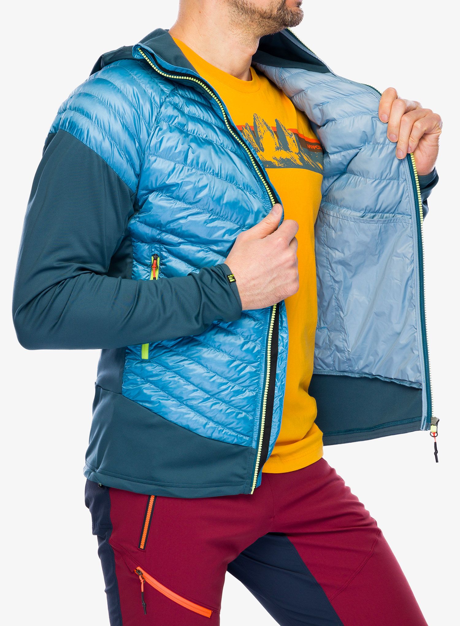 Хибридно яке Karpos Sass De Mura Jacket - niagara/stargazer