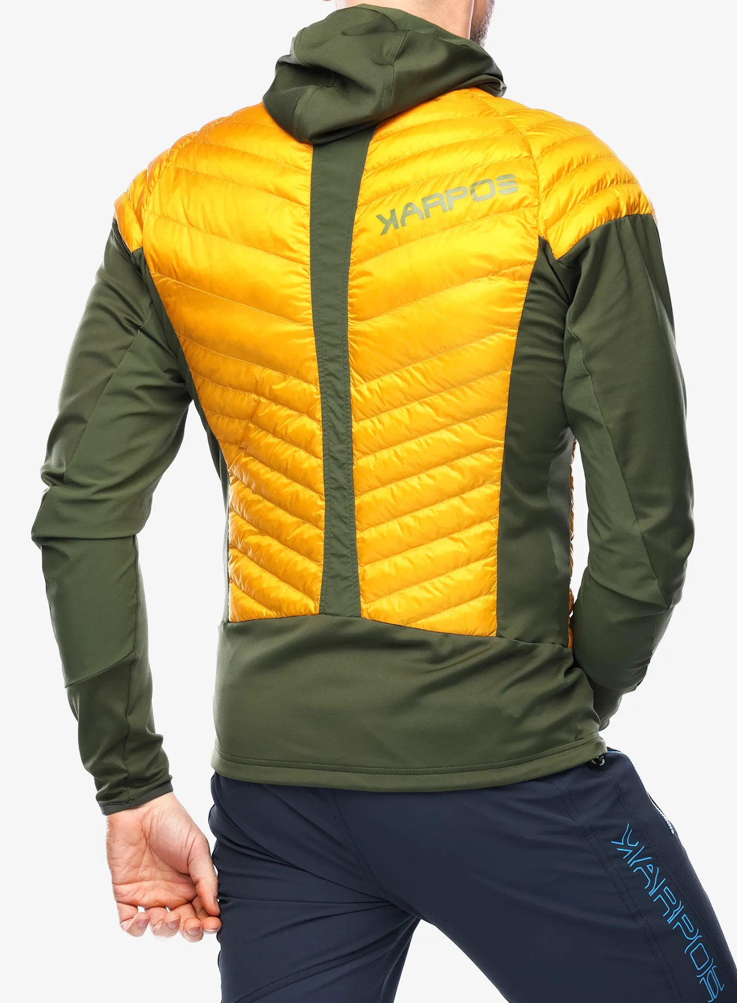 Хибридно яке Karpos Sass De Mura Jacket - radiant/rifle green