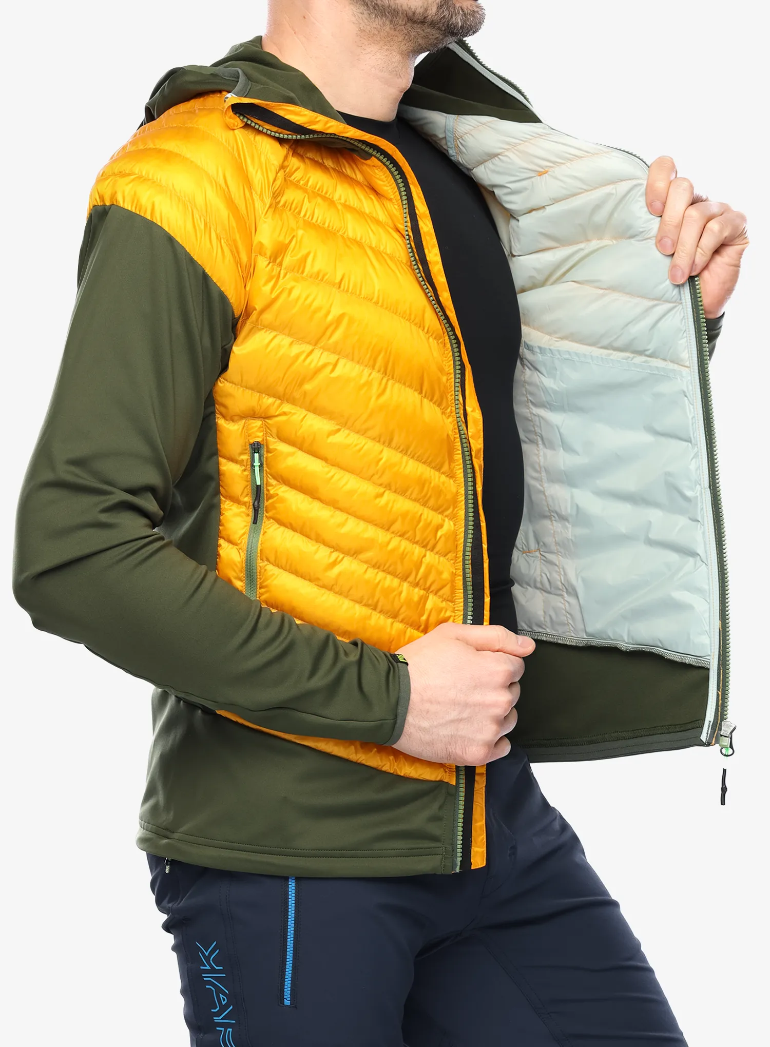 Хибридно яке Karpos Sass De Mura Jacket - radiant/rifle green