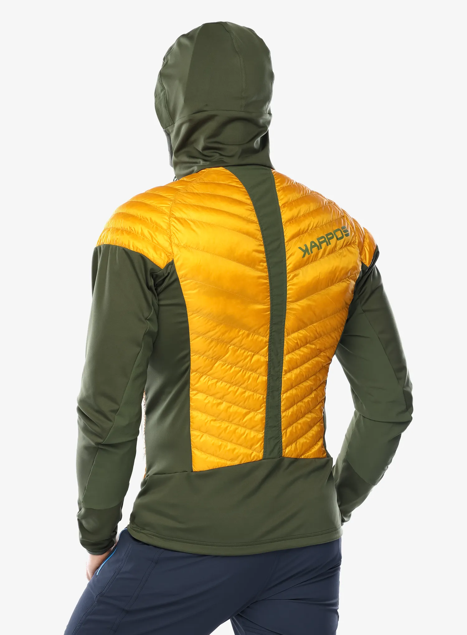 Хибридно яке Karpos Sass De Mura Jacket - radiant/rifle green