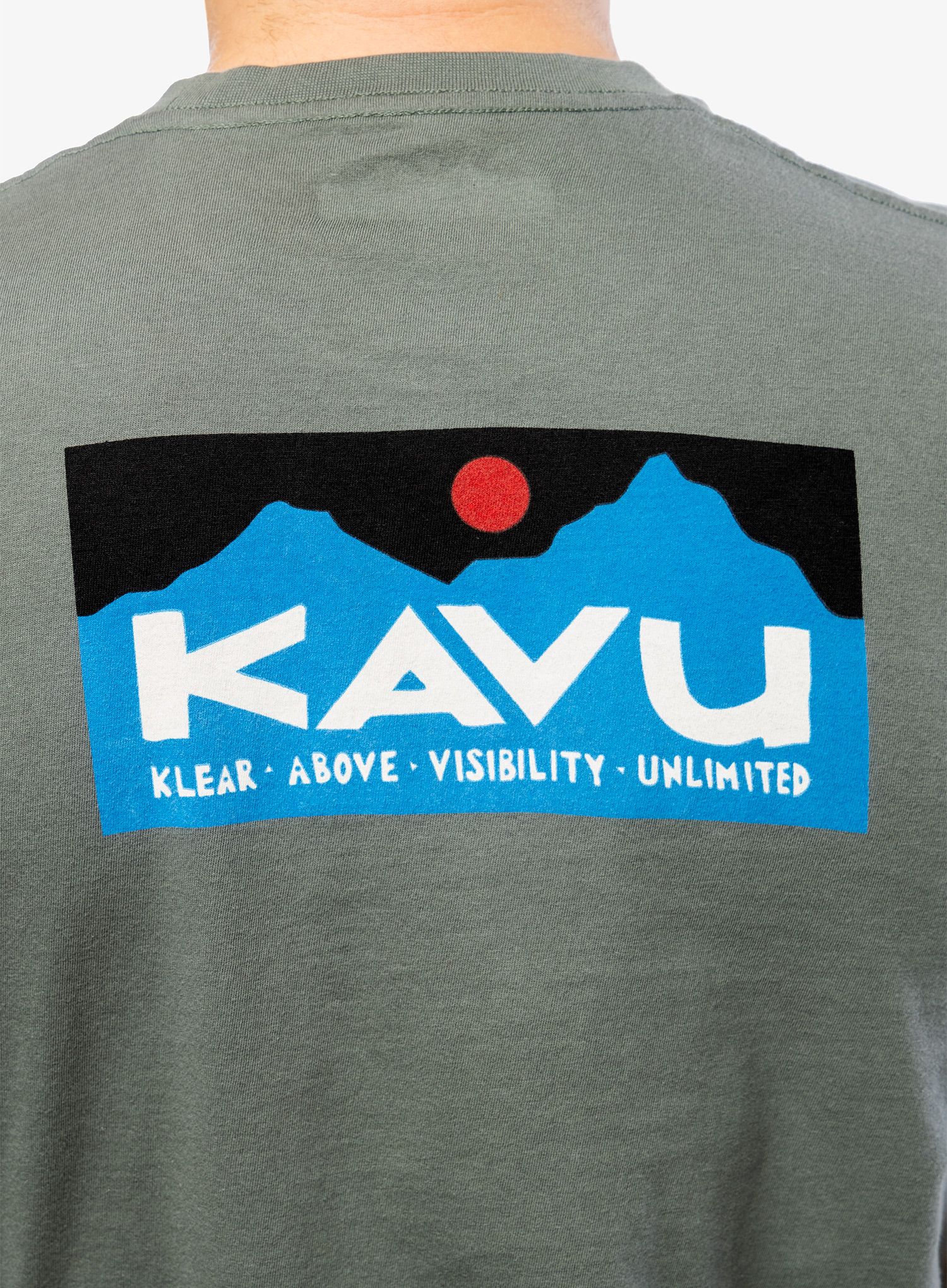 Памучна тениска Kavu Klear Above Etch Art - dark forest