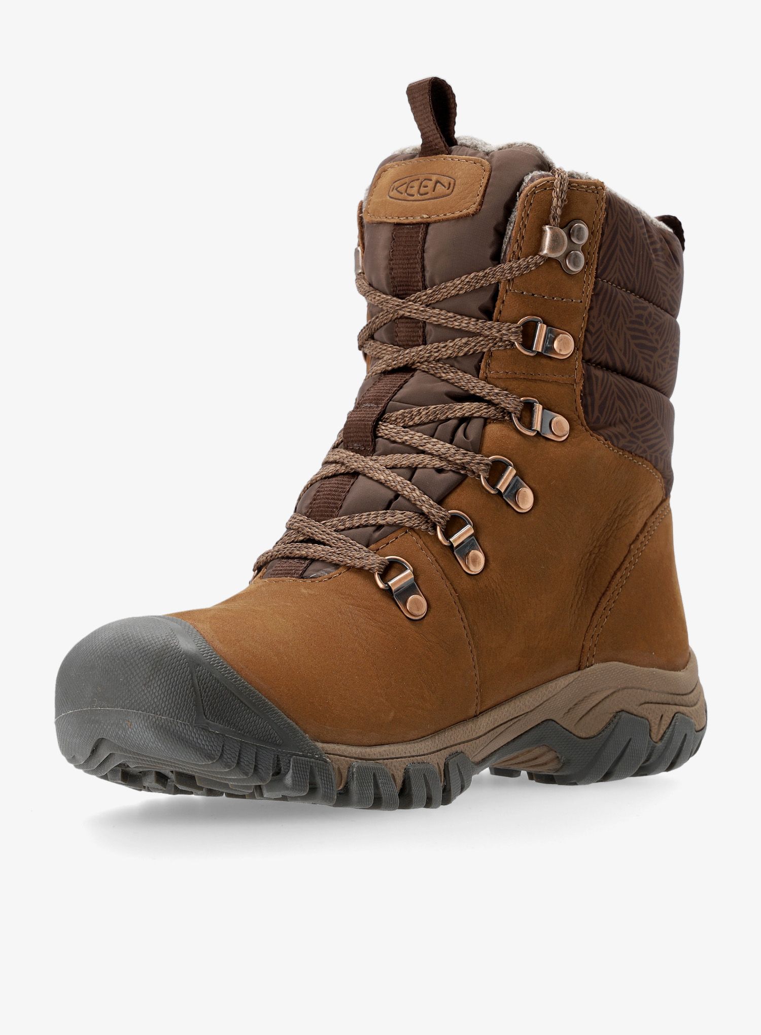 Дамски зимни обувки Keen Greta Boot Wp - bison/java