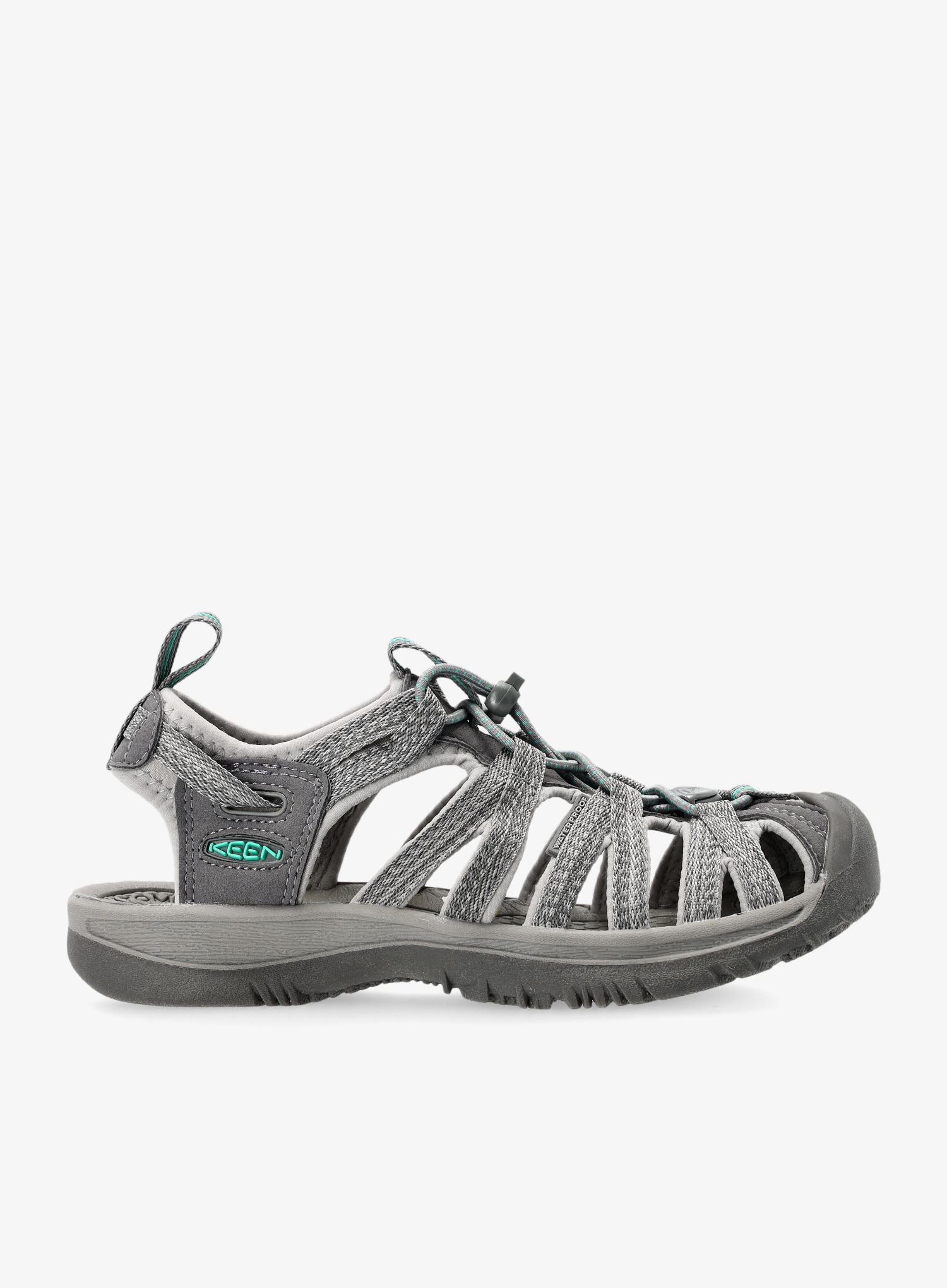 Дамски трекинг сандали Keen Whisper - medium grey/peacock green