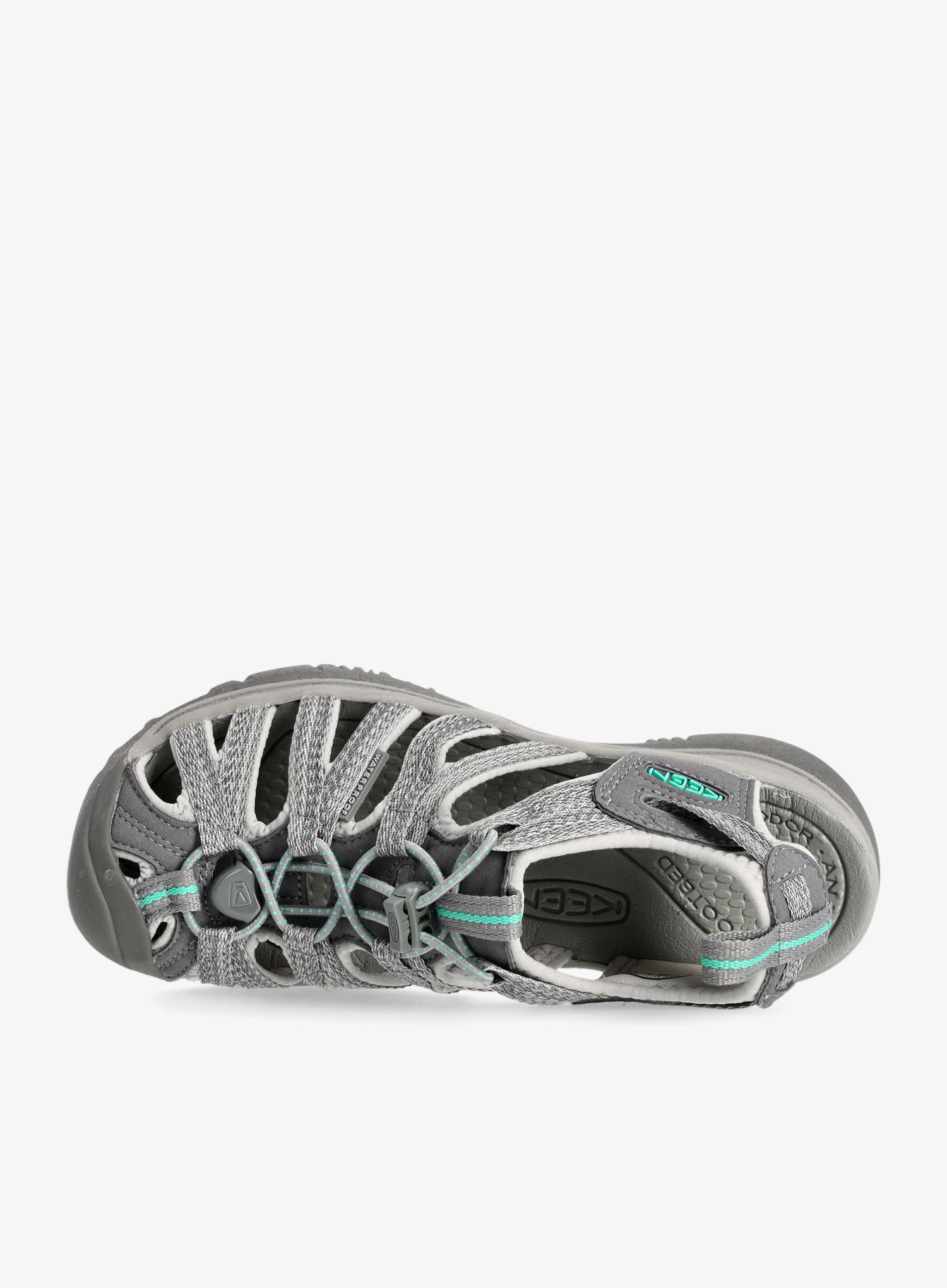 Дамски трекинг сандали Keen Whisper - medium grey/peacock green