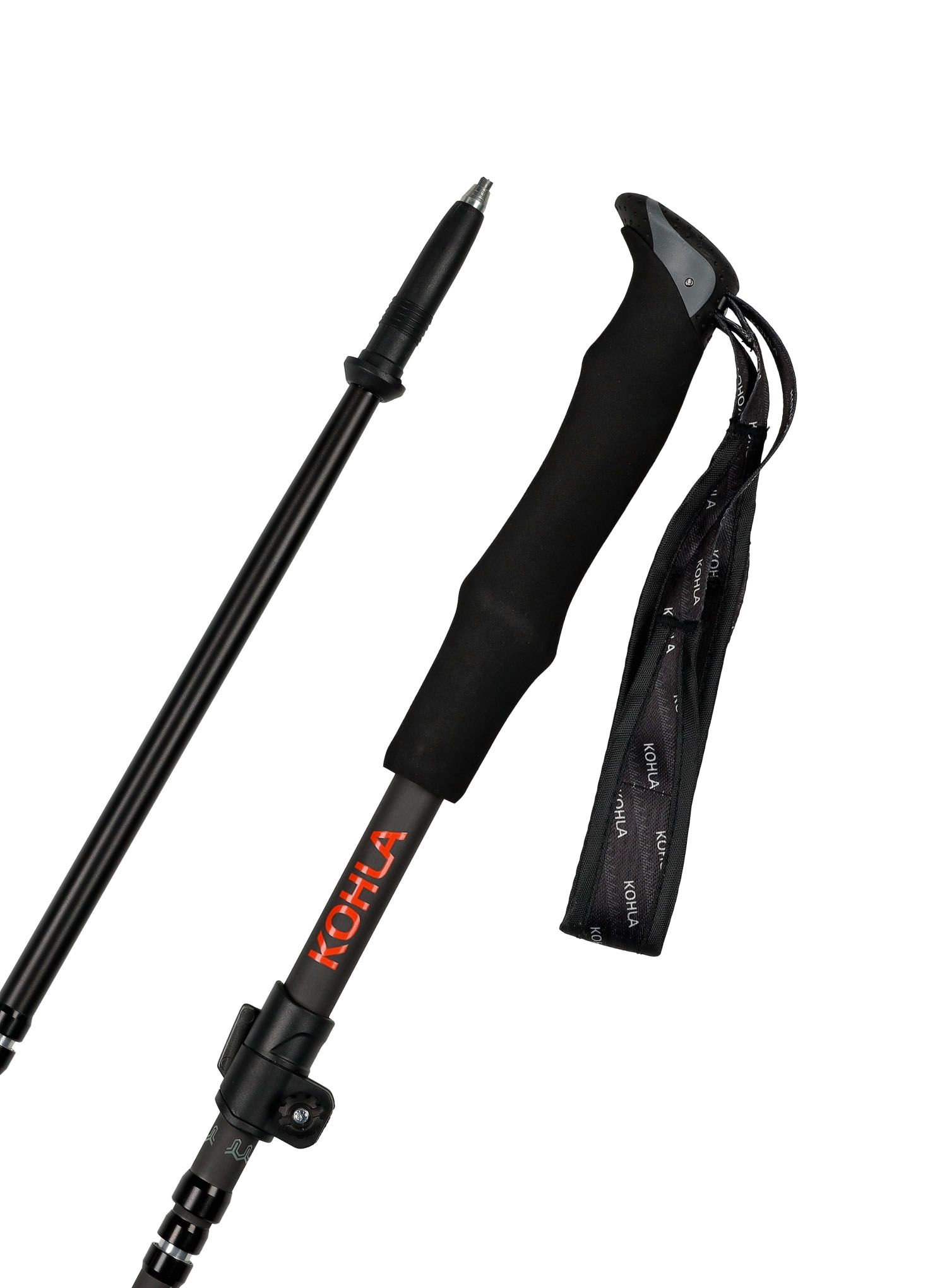 Карбонови щеки Kohla Alpinist Nano - black/red orange/iceberg green