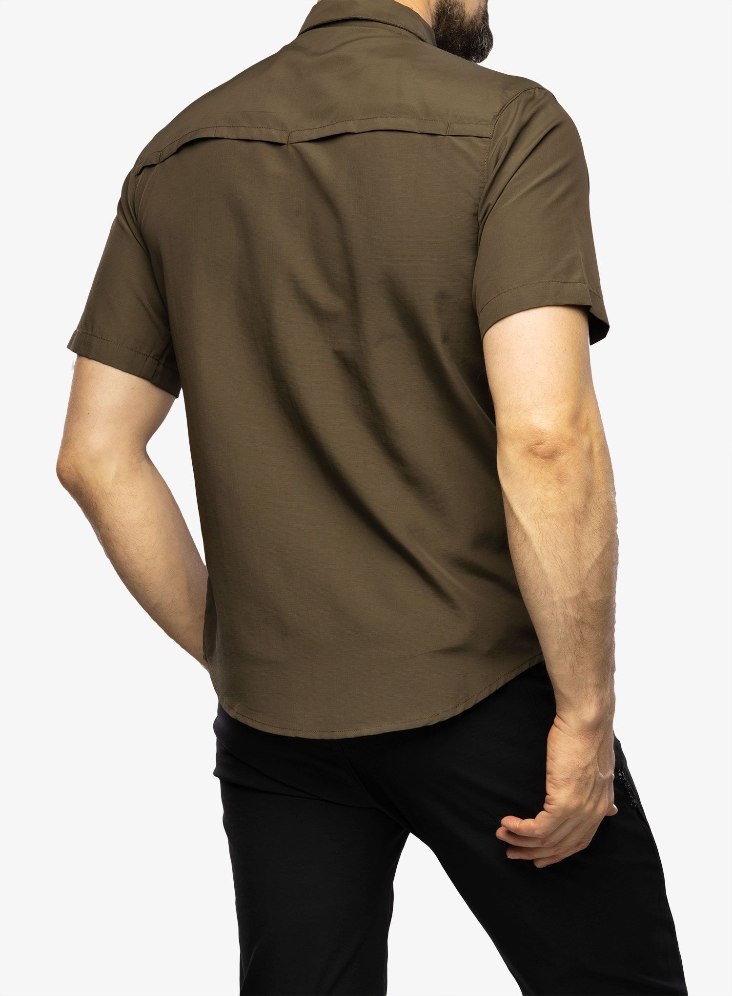 Туристическа риза The North Face Sequoia Shirt S/S - taupe green