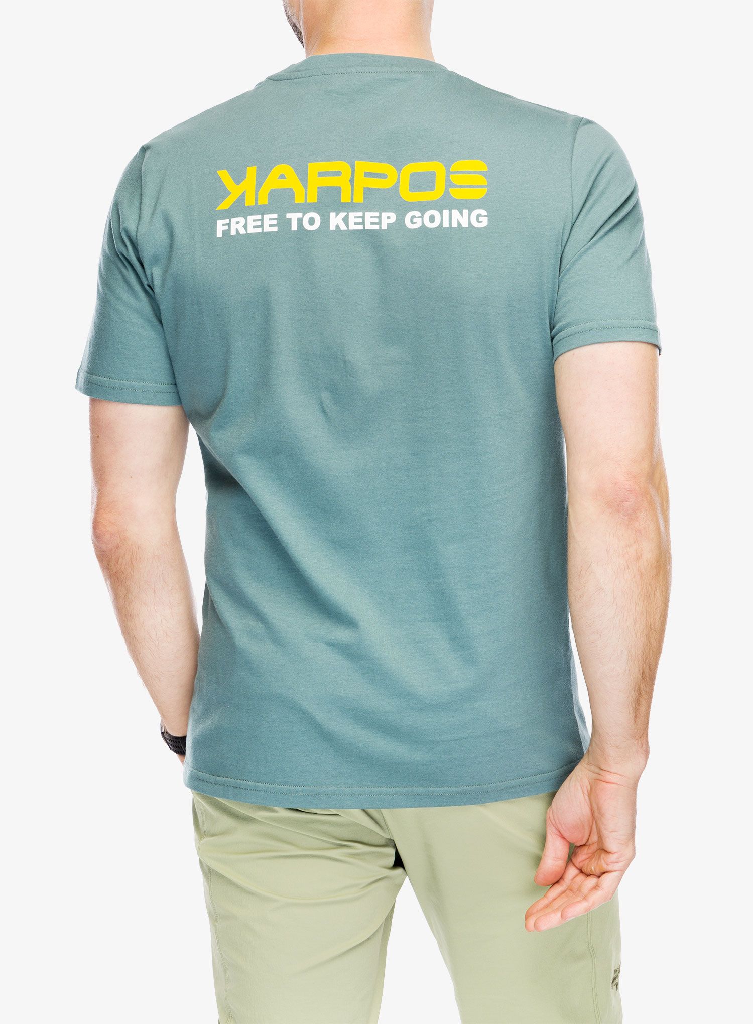 Памучна тениска Karpos Sport&Clean T-Shirt - run/north atlantic