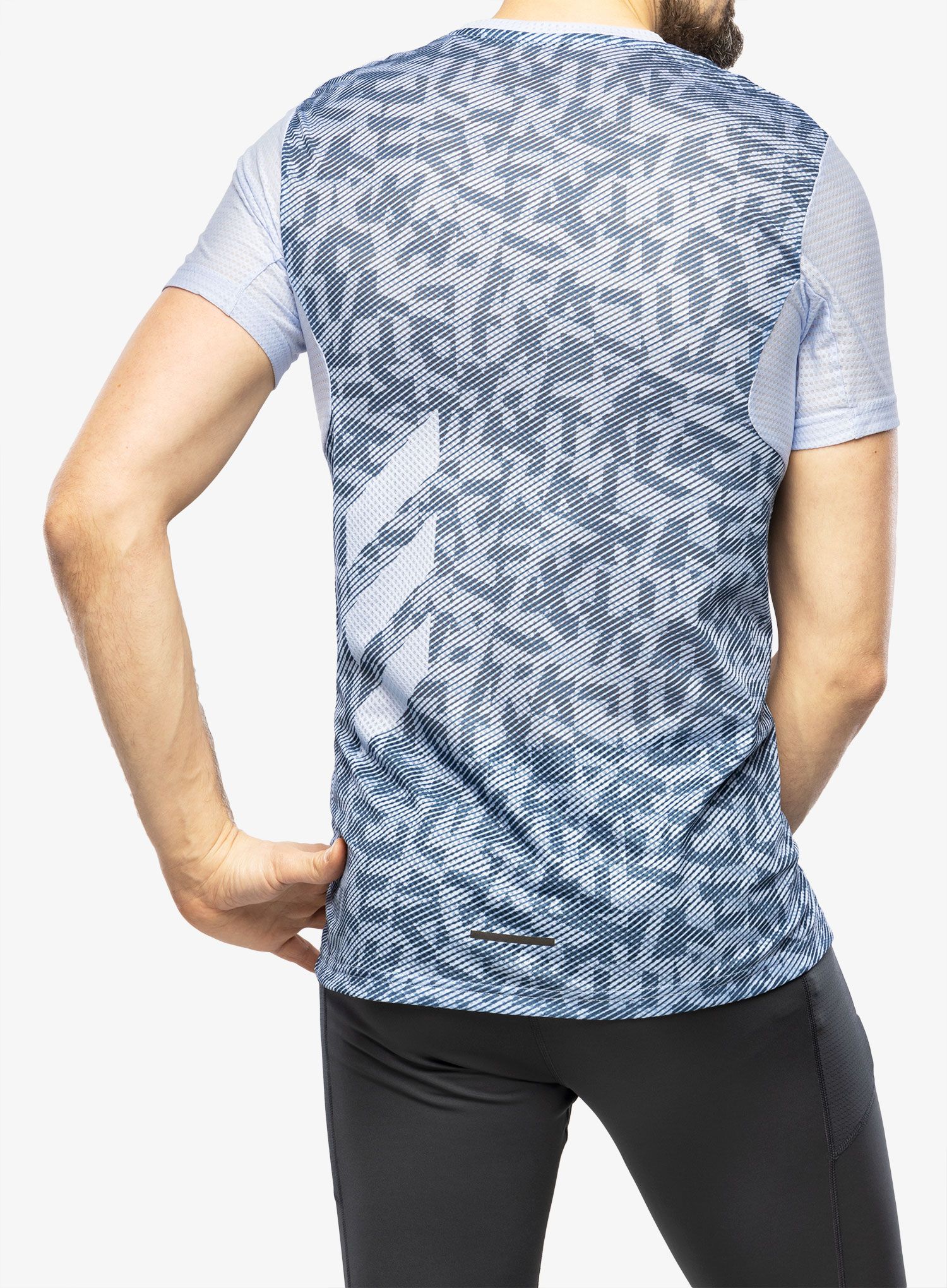 Тениска за бягане adidas TERREX Agravic Pro Trail Running T-Shirt - blue dawn/wonder steel