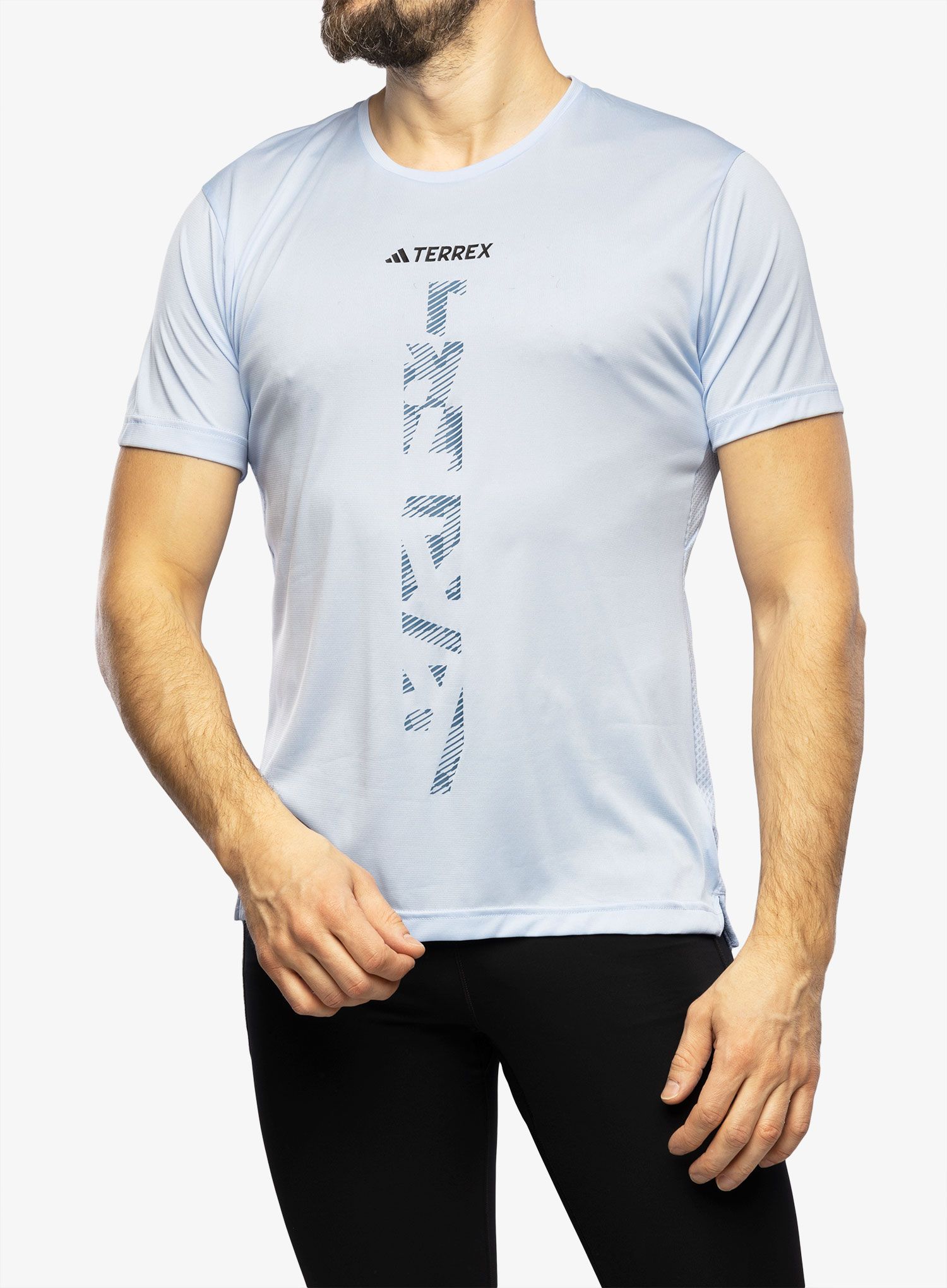 Тениска adidas TERREX Agravic Trail Running T-Shirt - blue dawn