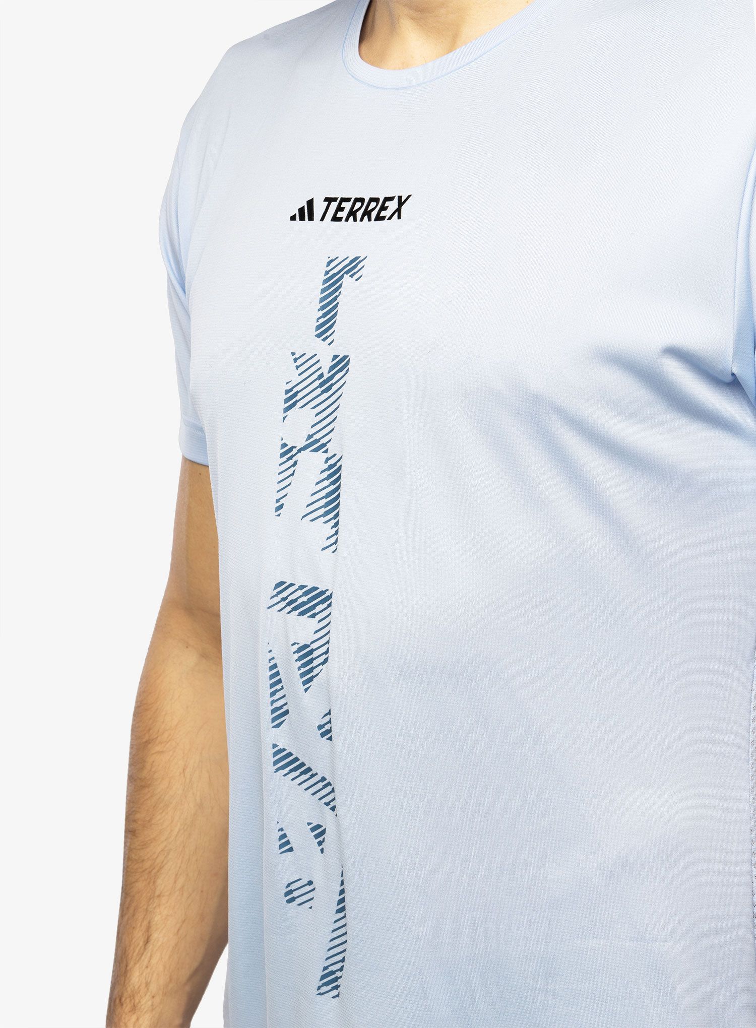 Тениска adidas TERREX Agravic Trail Running T-Shirt - blue dawn