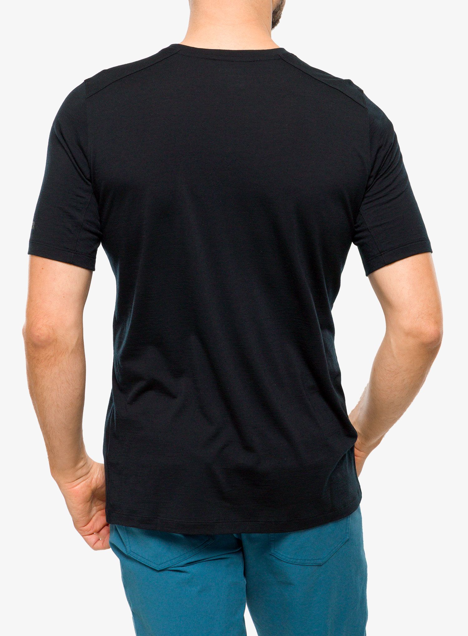 Тениска мерино Arcteryx Ionia Merino Wool Logo - black